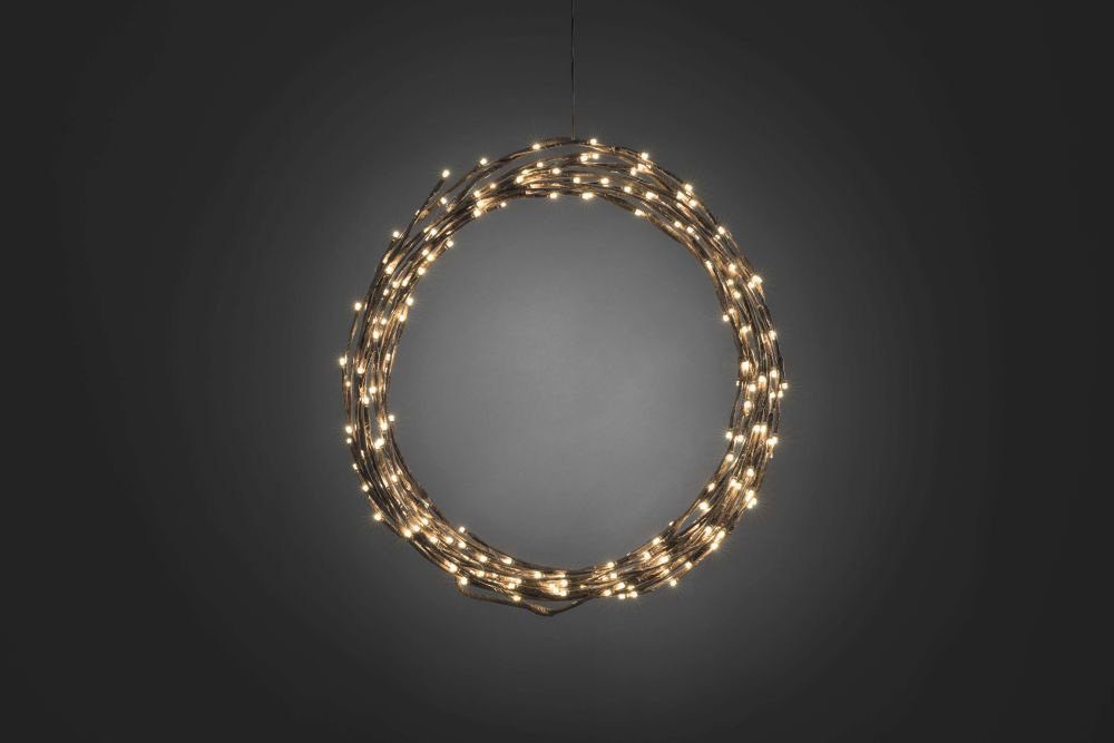 KONSTSMIDE Led-lichtsnoer Kerstversiering buiten variabel als lichtkrans/lichtring, 240 warmwitte diodes