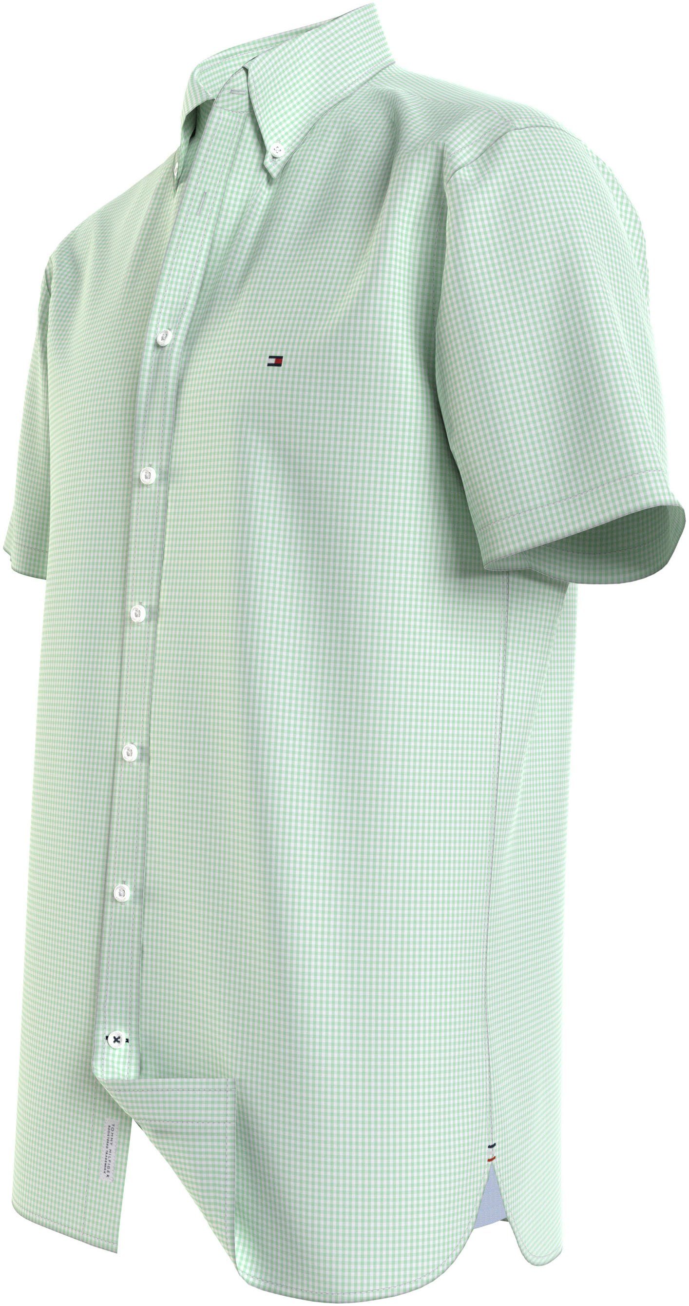 Tommy Hilfiger Overhemd met korte mouwen FLEX GINGHAM RF SHIRT