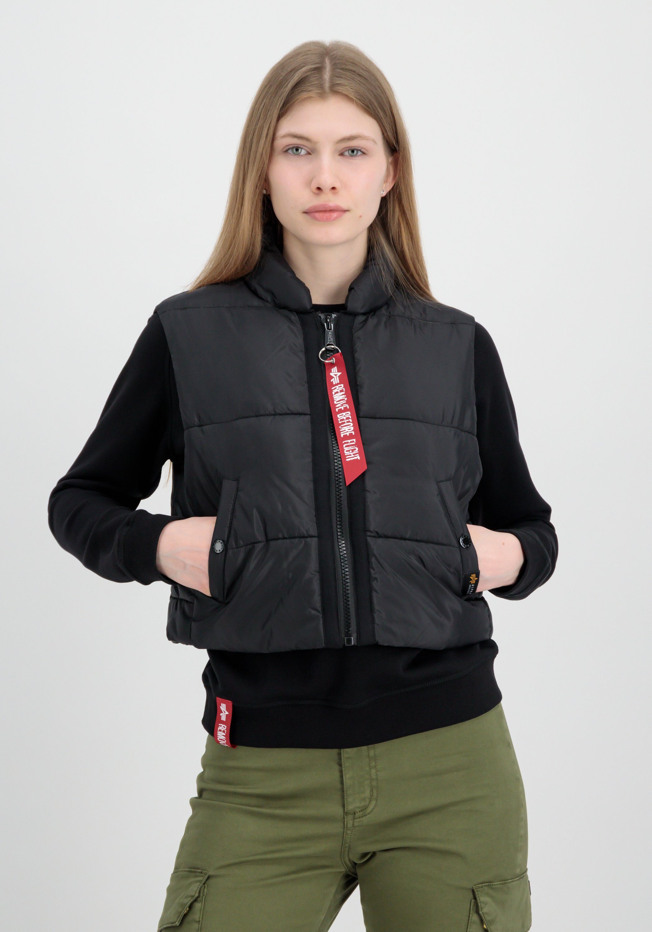 Alpha Industries Blouson Women Vests Puffer Vest Cropped wmn