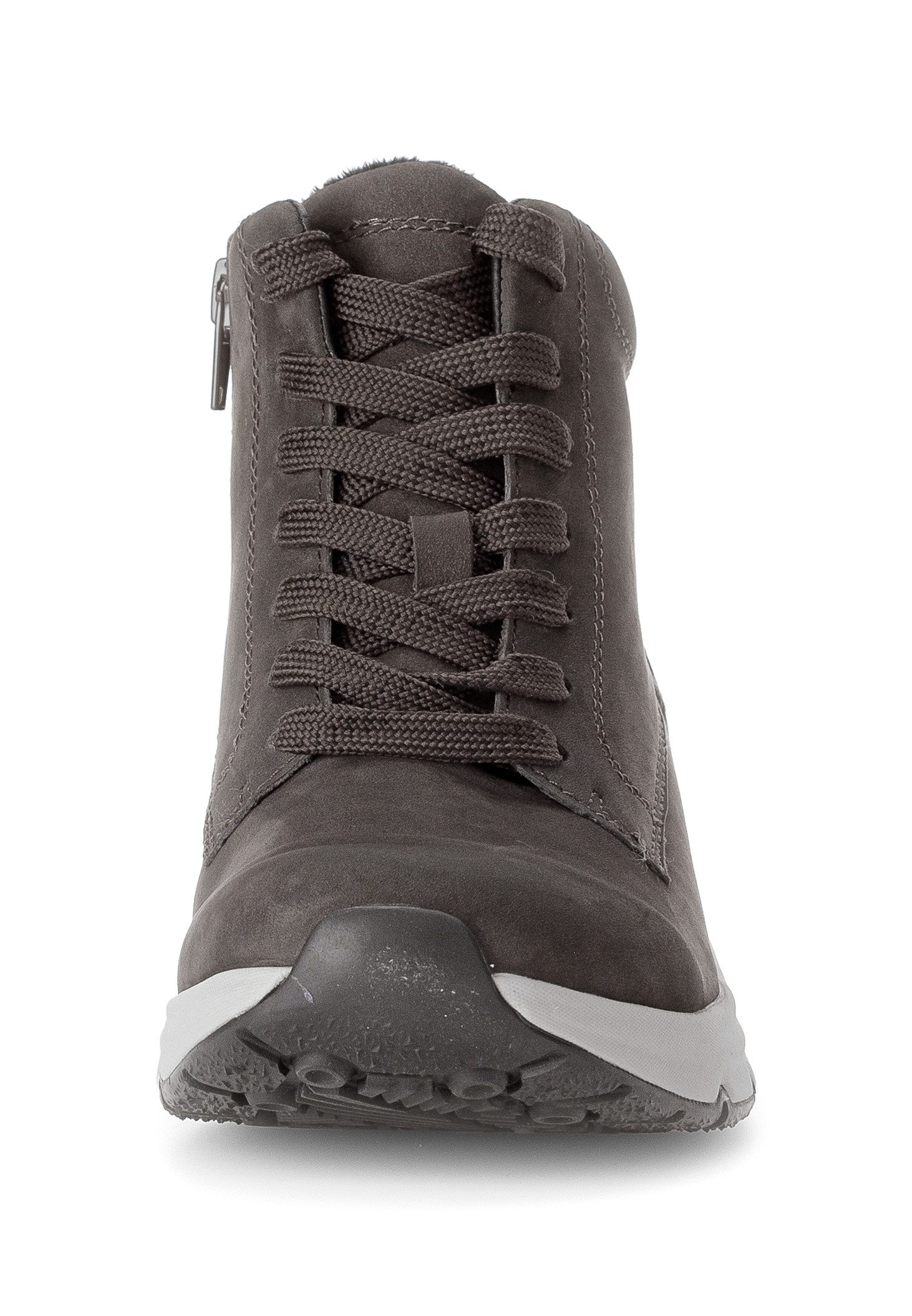 Gabor Rollingsoft Veterschoenen , sleehak, vrijetijdsschoen, high-top sneaker, label op de hiel
