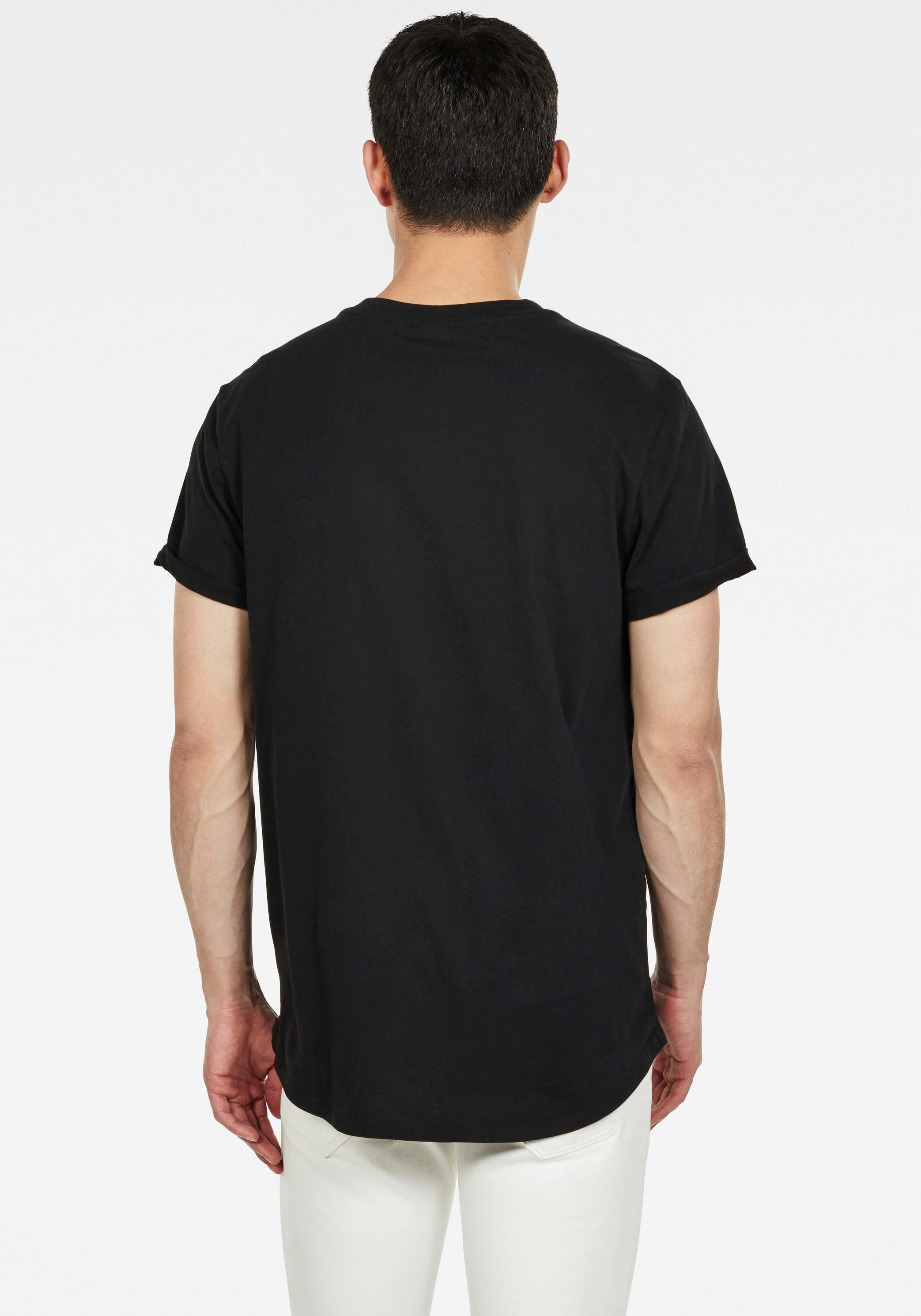 G-Star RAW T-shirt Lash met kleine logo stitching