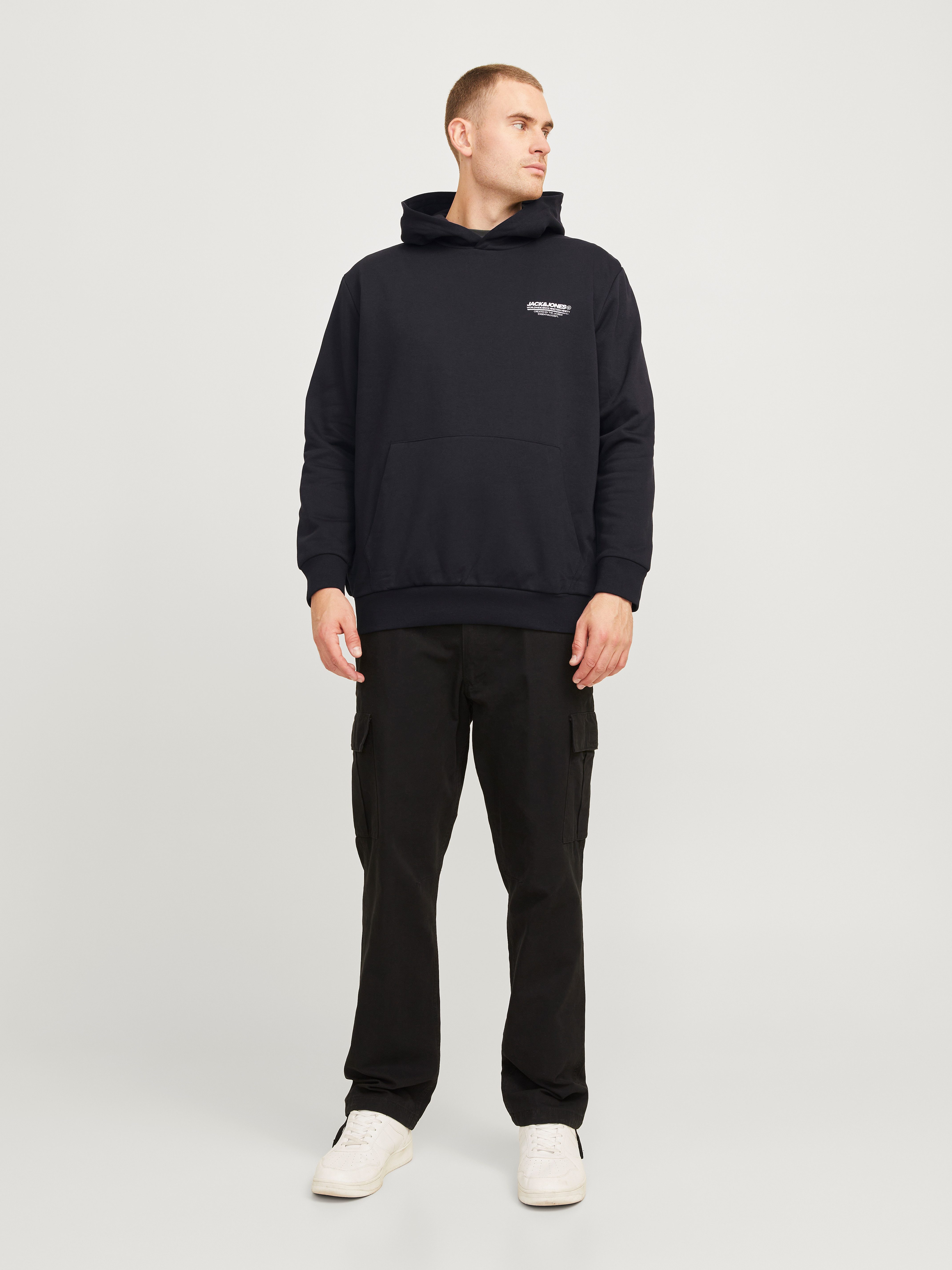 Jack & Jones PlusSize Hoodie JJOLIVE SWEAT HOOD PLS