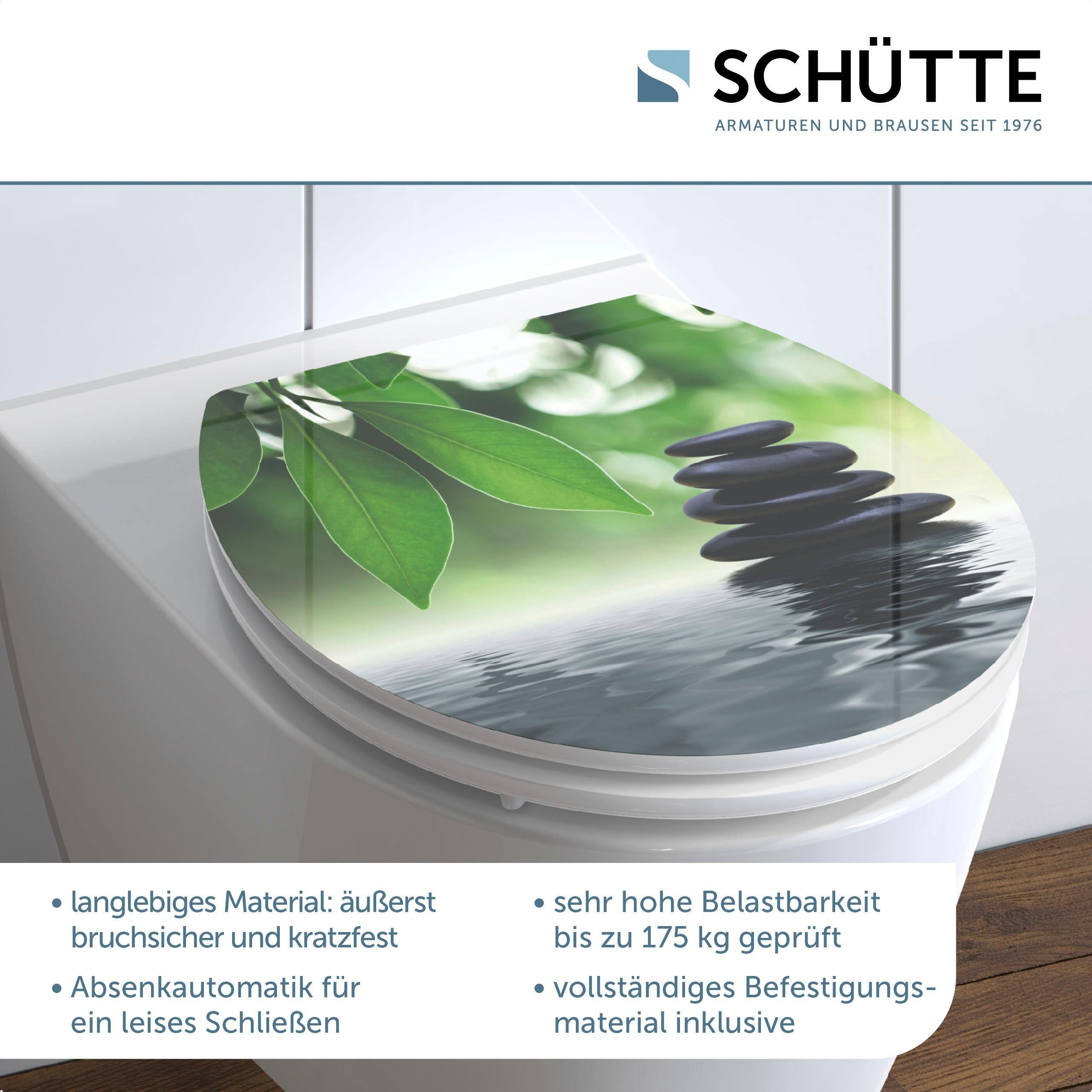 Schütte Toiletzitting Oasis High gloss met houten mdf-kern, met softclosemechanisme