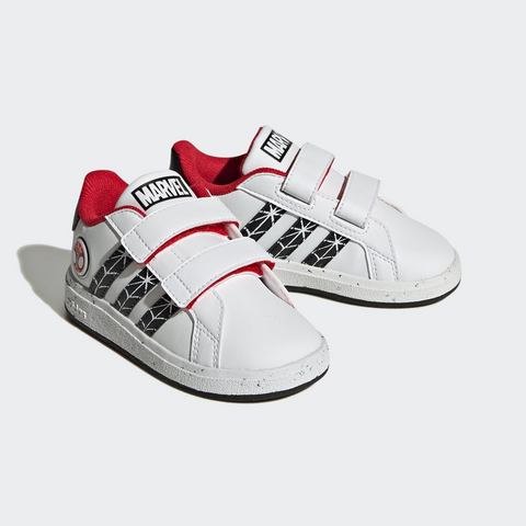 adidas Adidas grand court 2.0 sneakers wit-zwart kinderen kinderen