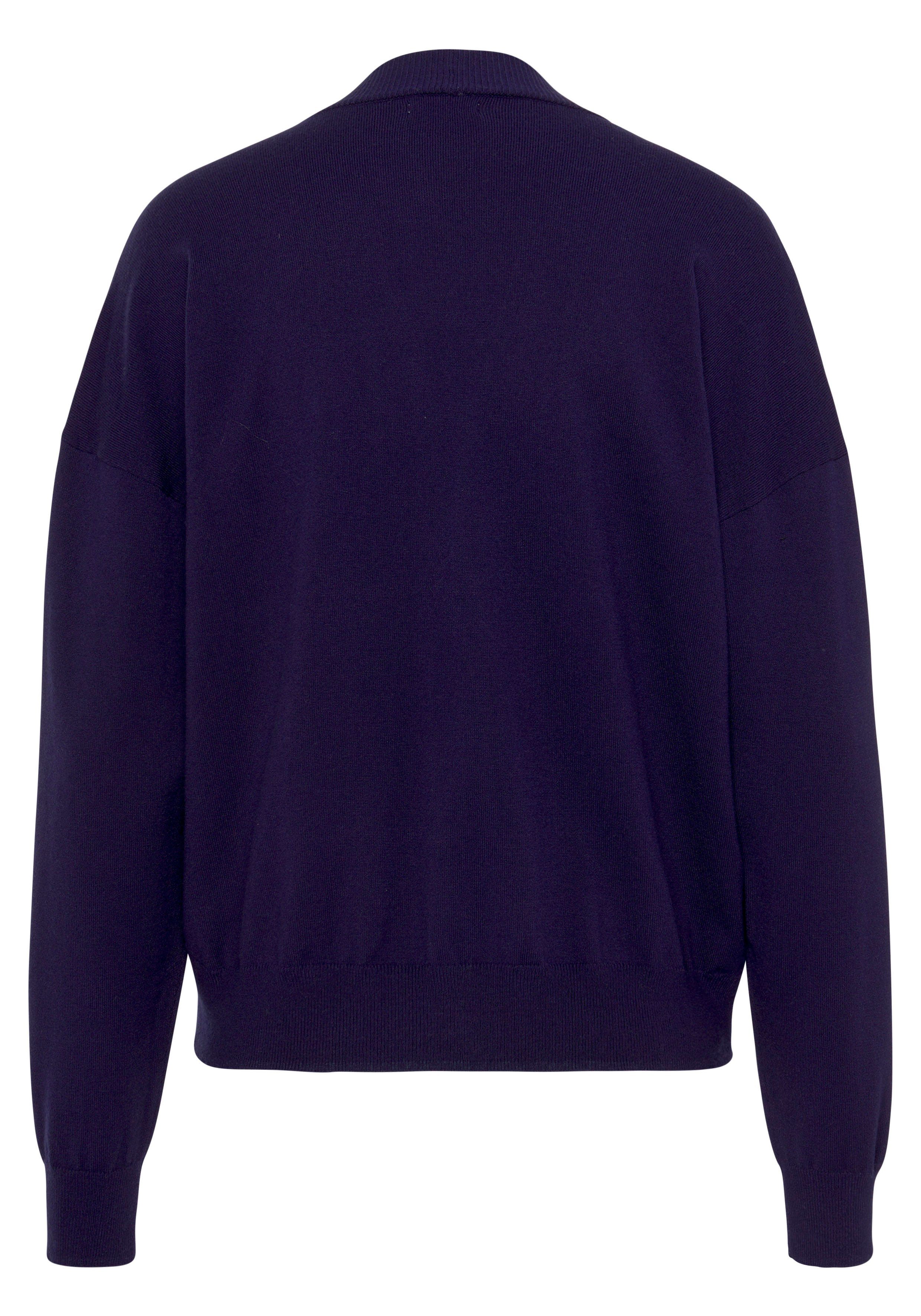 Lascana Vest -lounge jas in korte vorm loungewear