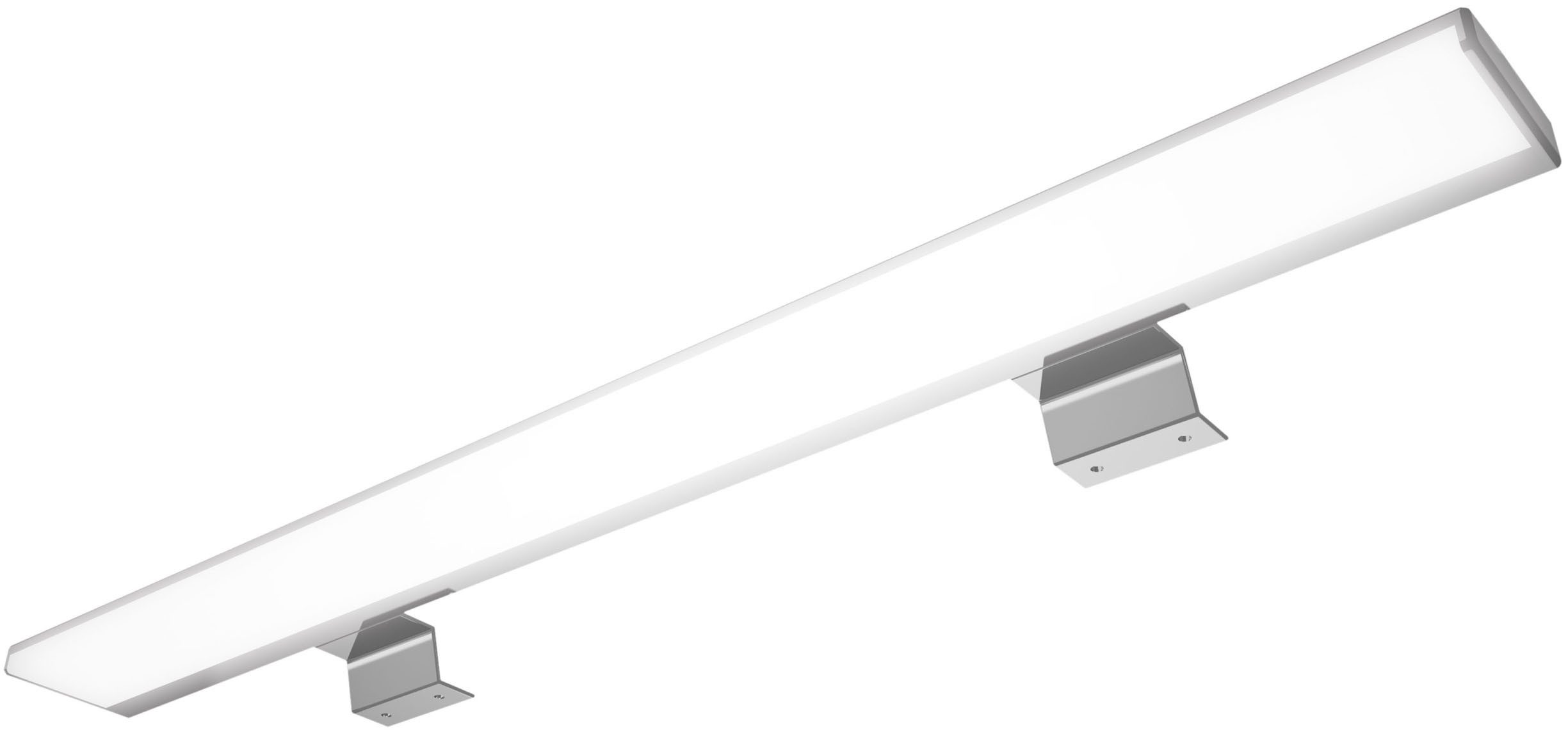 Saphir Badkamerspiegelkast Serie 4010 badkamer spiegelkast incl. LED-opbouwlamp Badkast 80 cm breed, 3 deuren, 6 glazen legplanken, incl. deurdemper