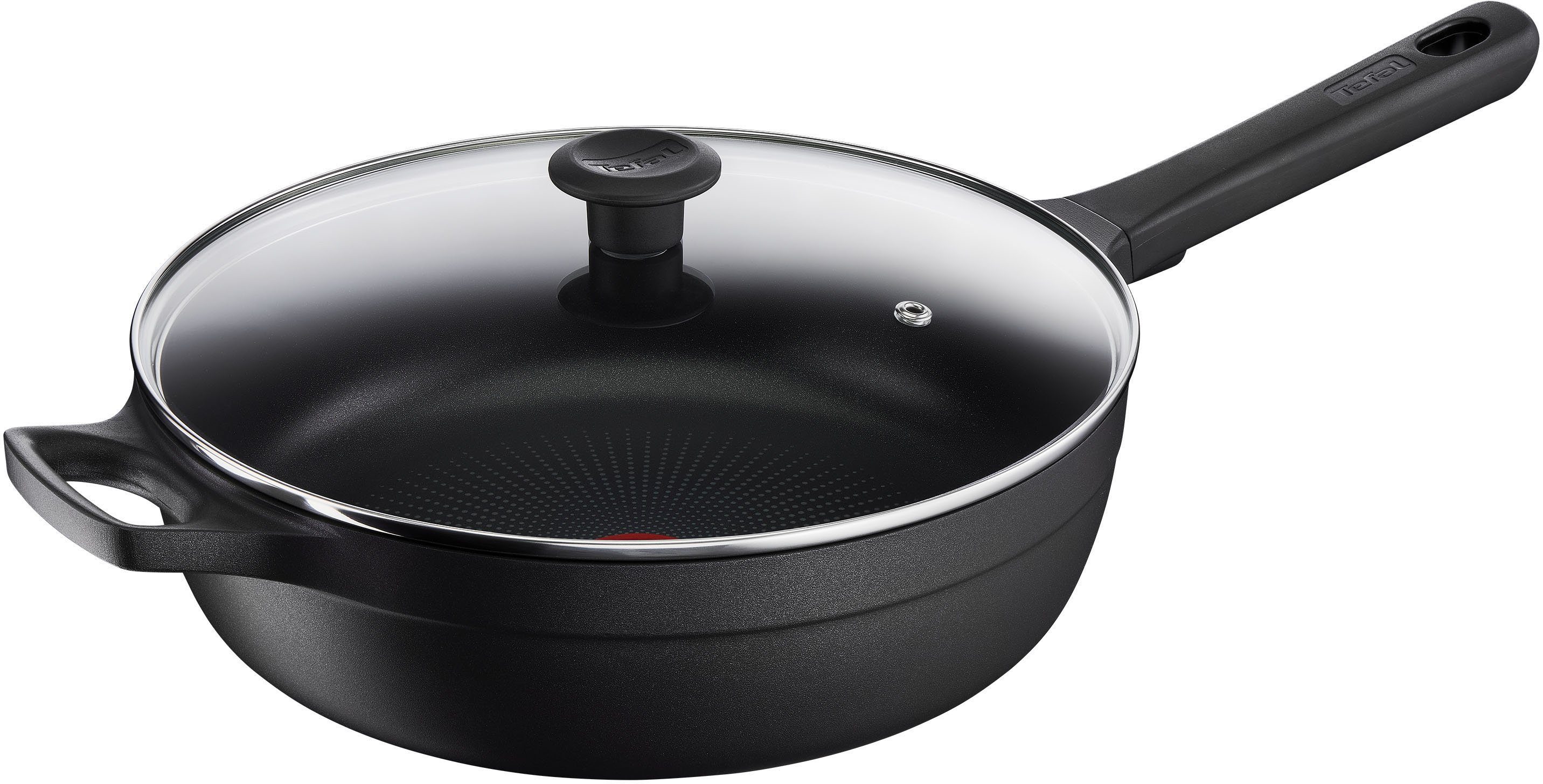 Tefal Hapjespan Trattoria Pro Robuust, anti-aanbaklaag, temperatuurindicator, 28 cm, inductie