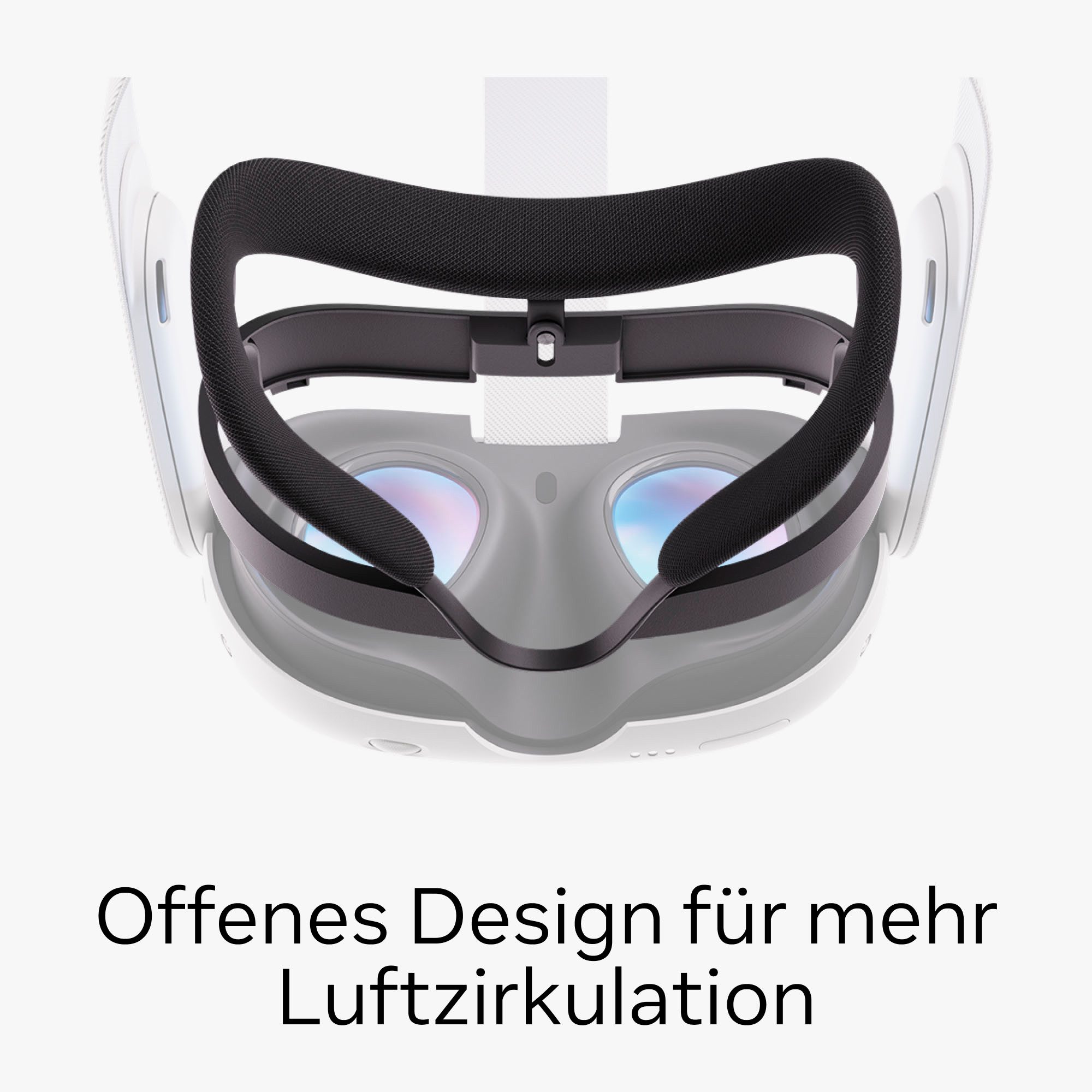Meta Quest VR-brilhouder Open headsetinleg voor Meta Quest 3