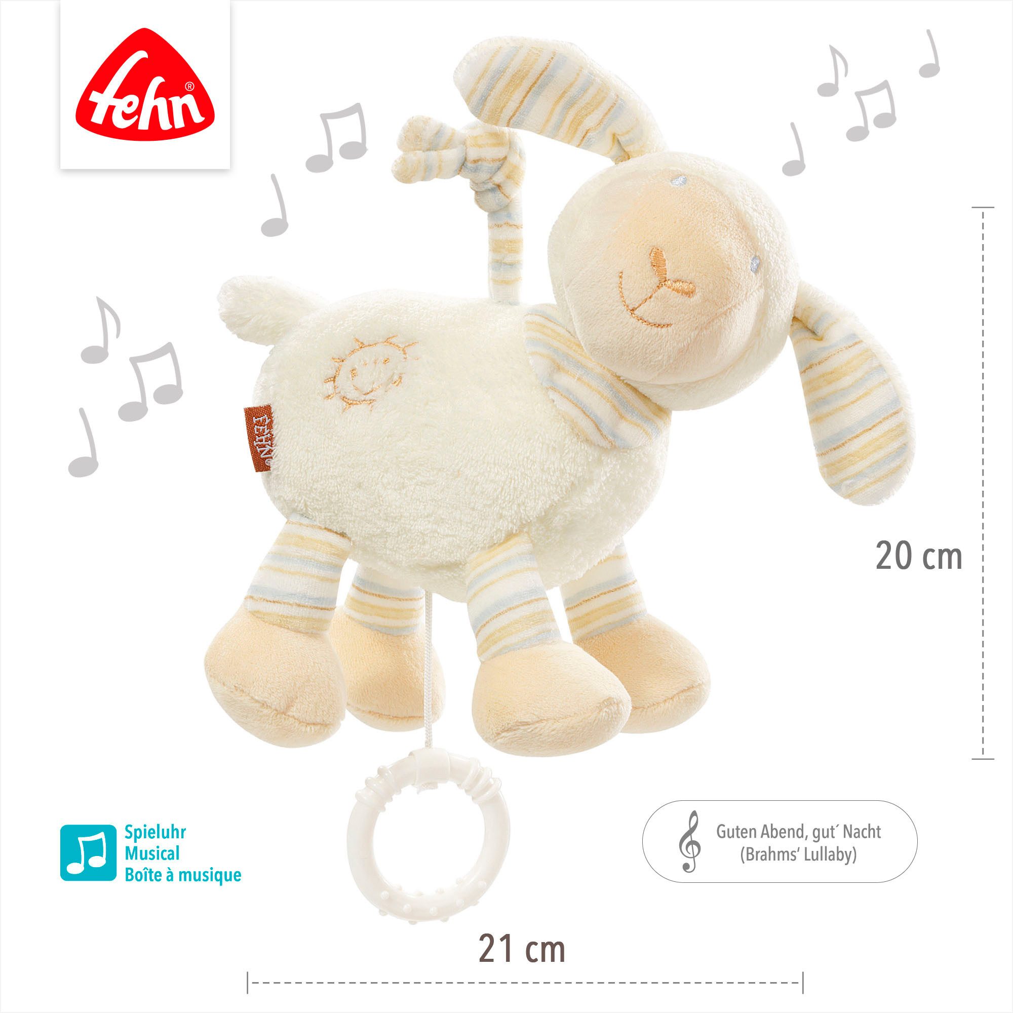 Fehn Speeldoosje BabyLOVE, schaap