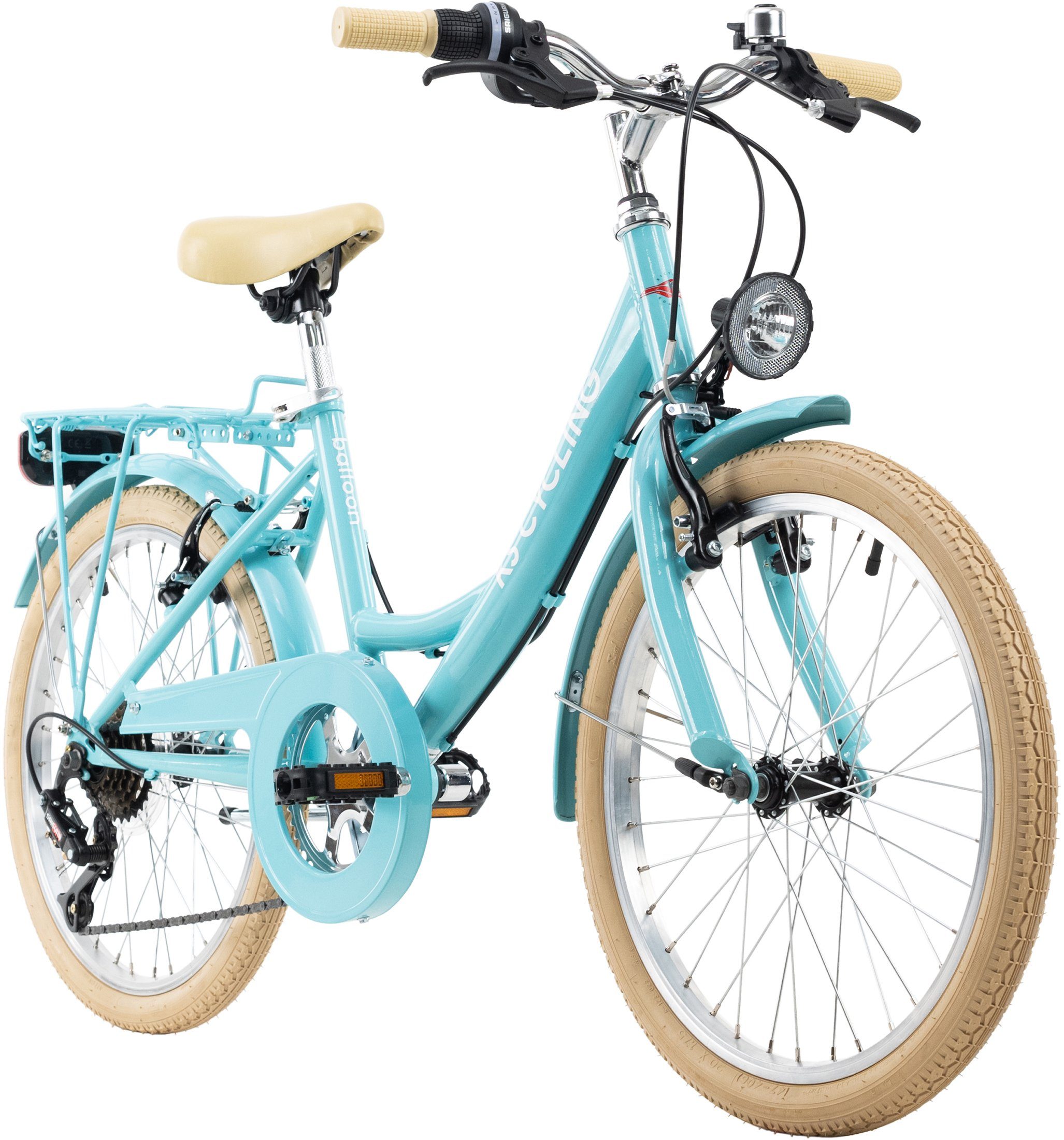 KS Cycling Tienerfiets BALLOON voor dames, kettingversnelling