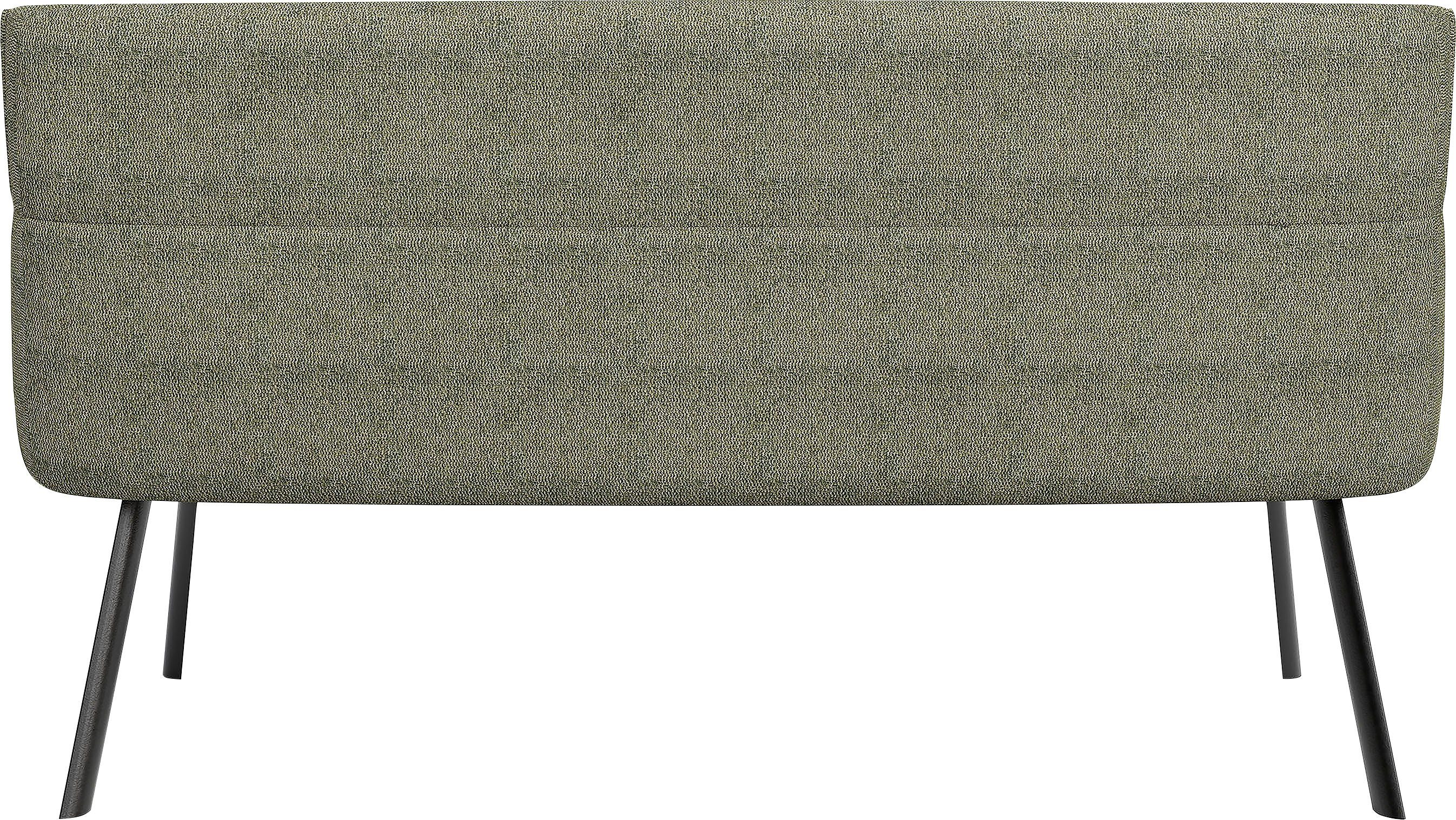 byLIVING Bank California 180 cm bank, weefstof en vintage fluweel met prettige nosag-vering (1 stuk)