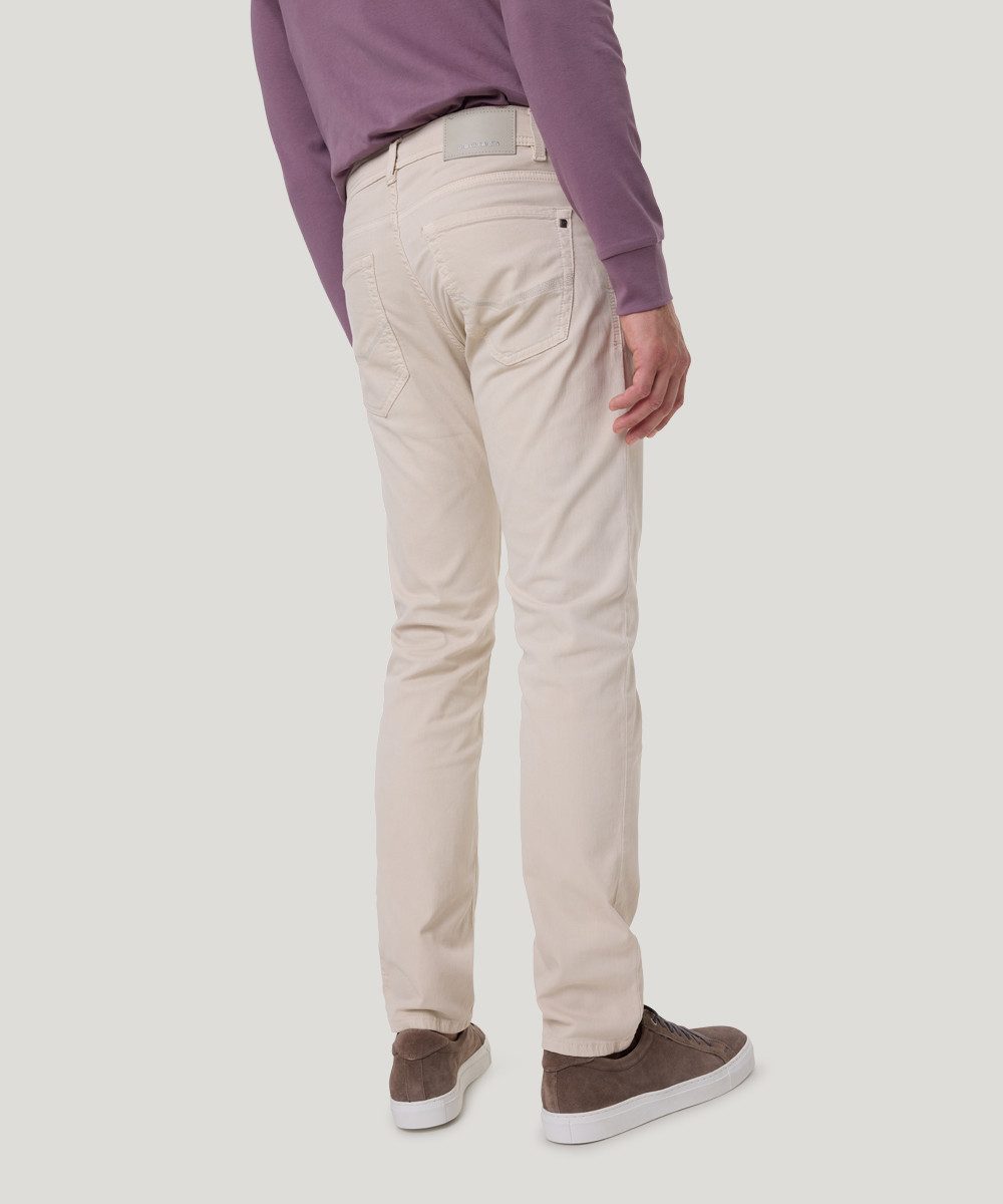 Pierre Cardin 5-pocket jeans PC-Lyon met omslagzoom
