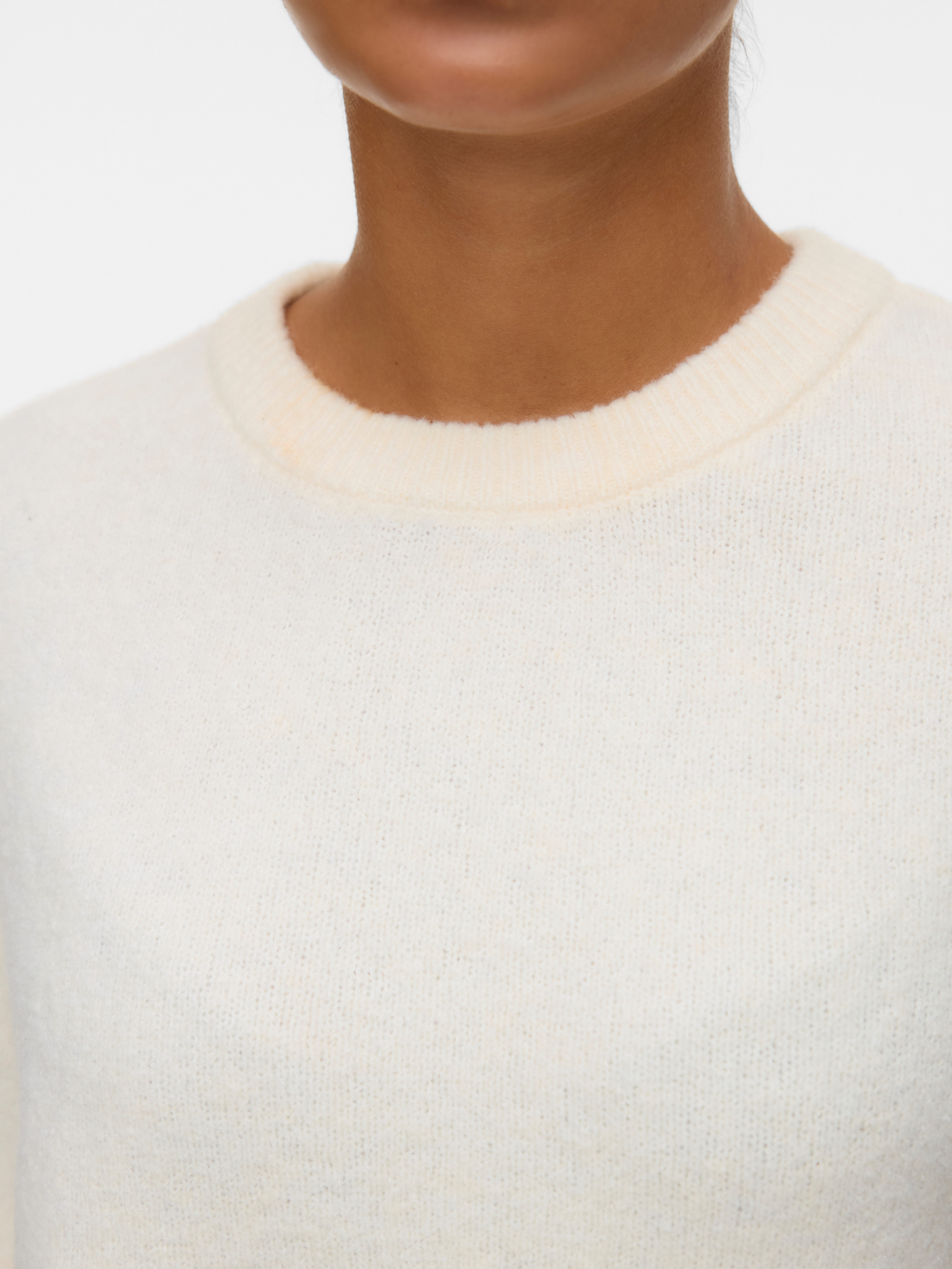 Vero Moda Trui met ronde hals VMBOOM 2/4 O-NK OVERSIZE PULLOVE GA NOOS