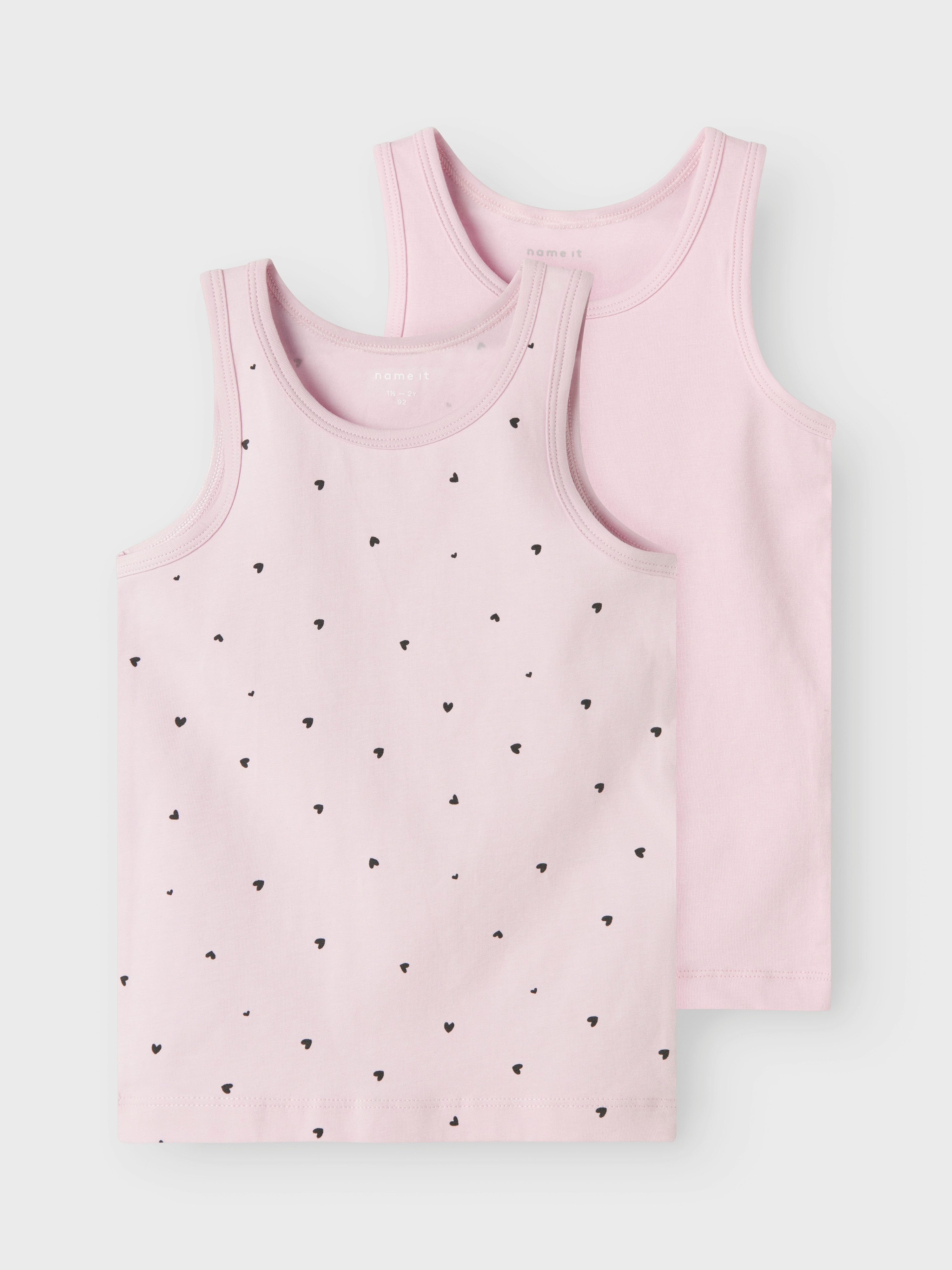 Name It Hemd NMFTANK TOP 2P WINSOME HEARTS NOOS (set, 2 stuks)