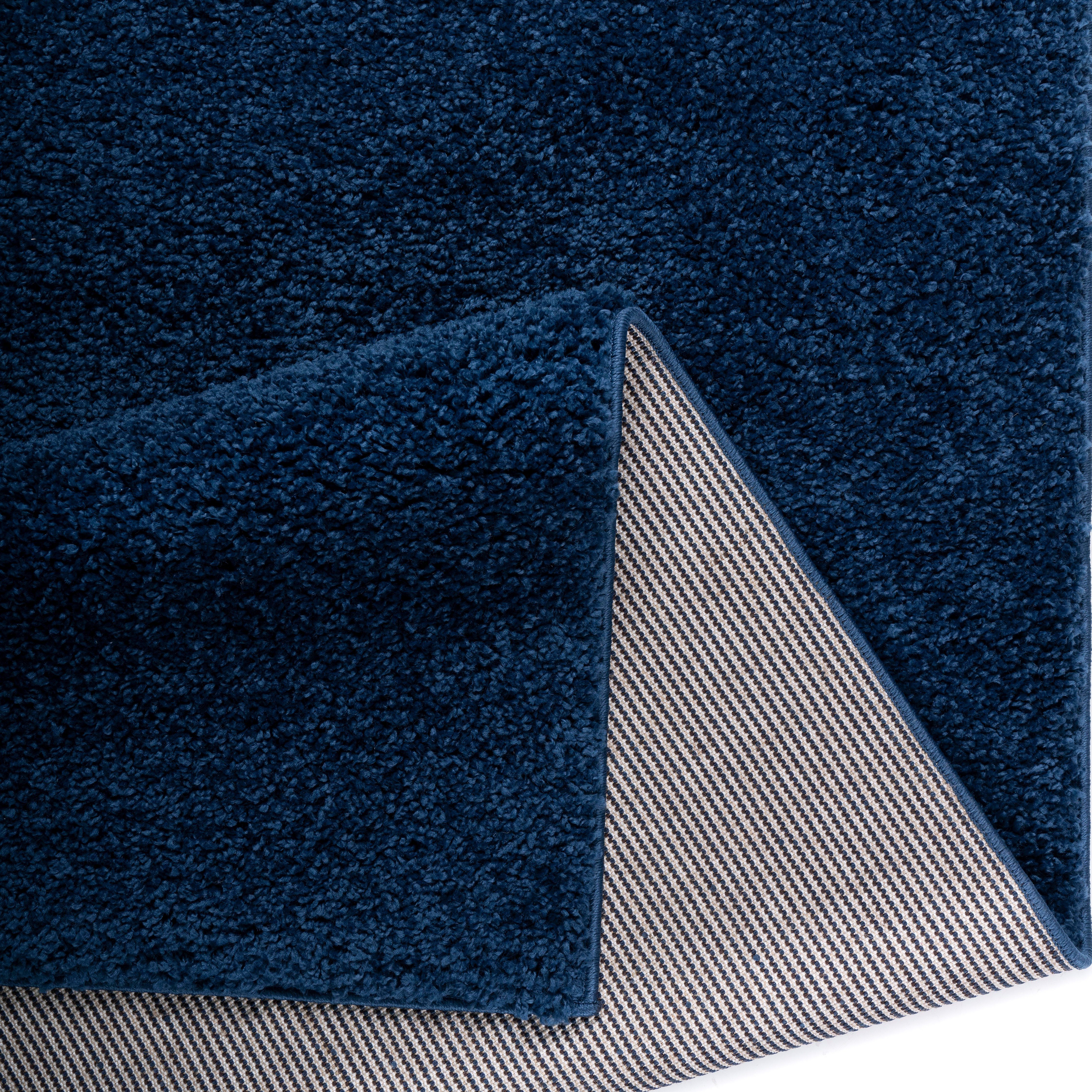 my home Loper Shaggy 30 Tapijtloper, brug, unikleuren, bijzonder zacht en behaaglijk