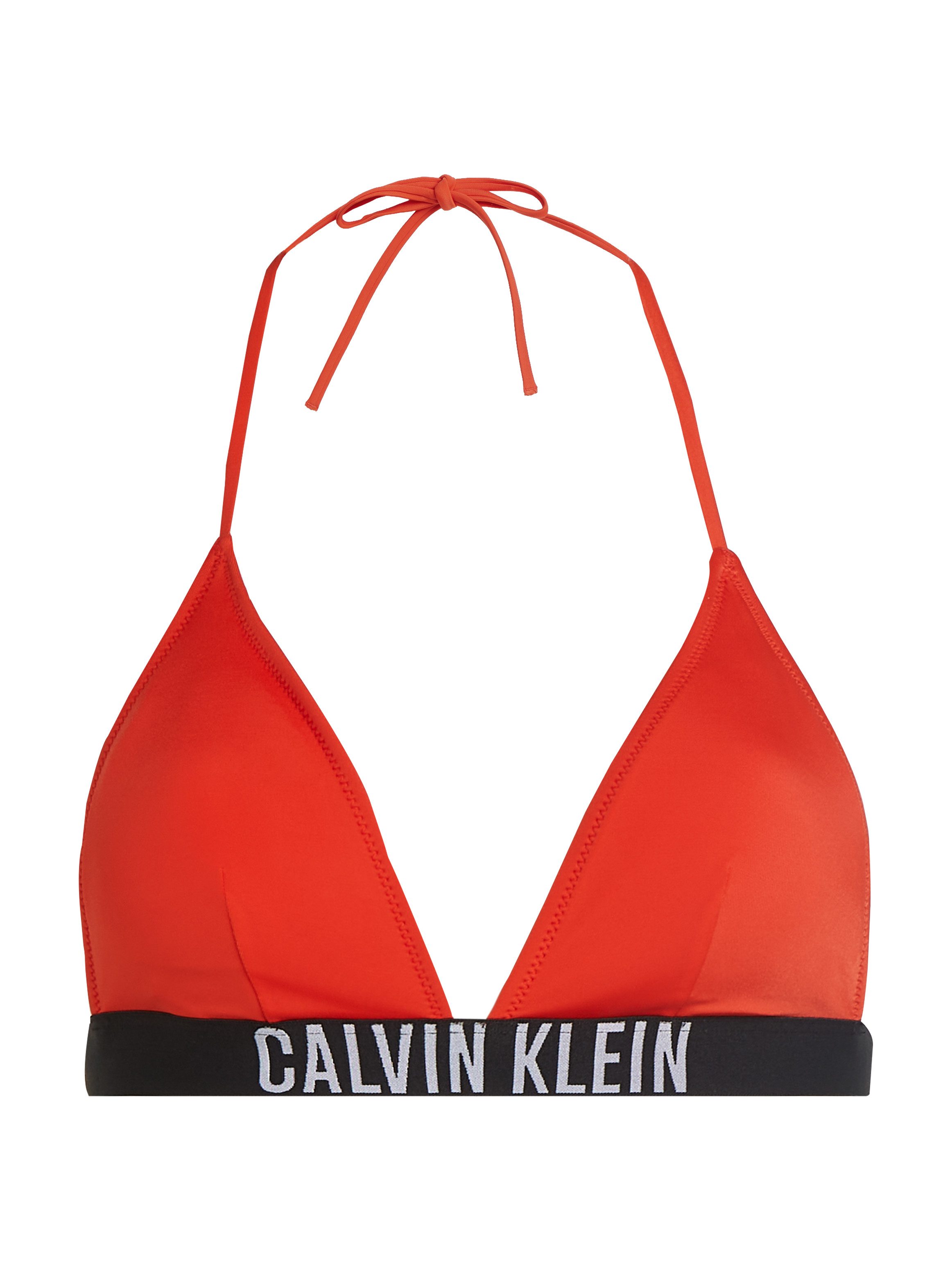 Calvin Klein Swimwear Triangel-bikinitop TRIANGLE-RP met elastische logo-onderband