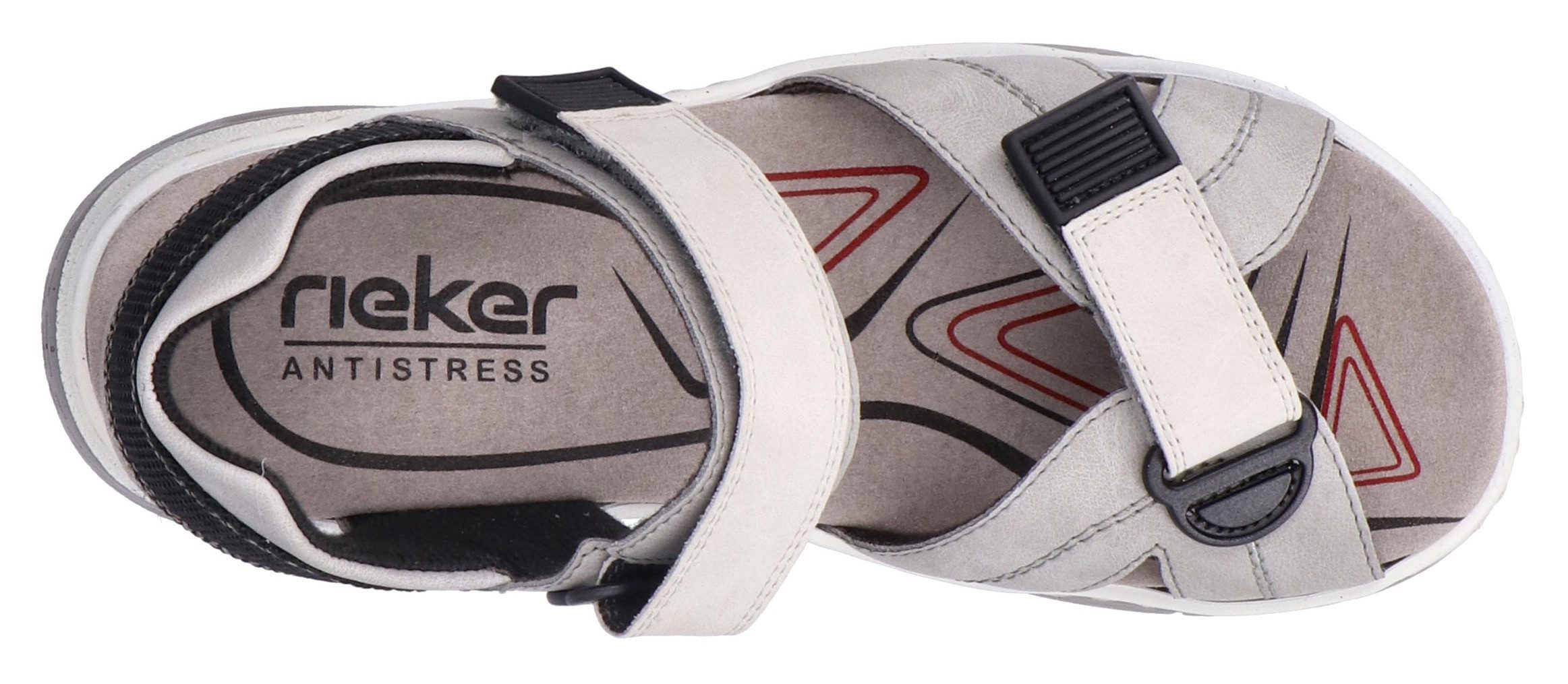Rieker Trekkingsandalen Buitensandalen, zomerschoenen, klittenbandschoenen met Rieker Air-functie