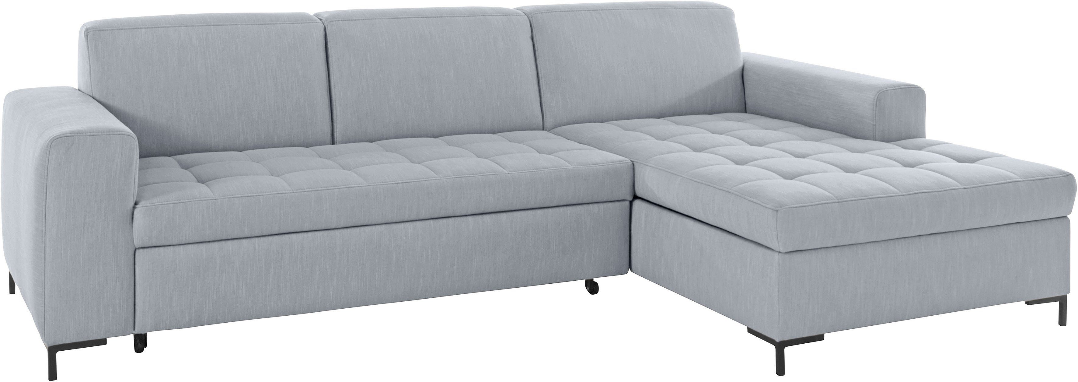 OTTO products Hoekbank Grazzo, tijdloos & elegant, moderne zittinghechting, Breedte 266cm, L-vorm
