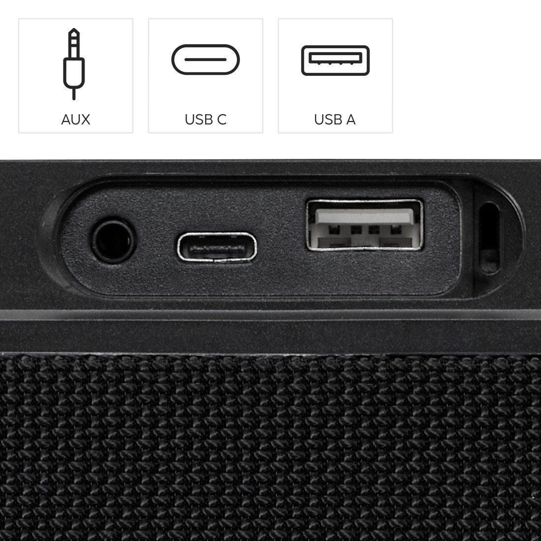 Hama Bluetooth luidspreker accu (muziekbox waterdicht IPX6, PowerPack 60W)