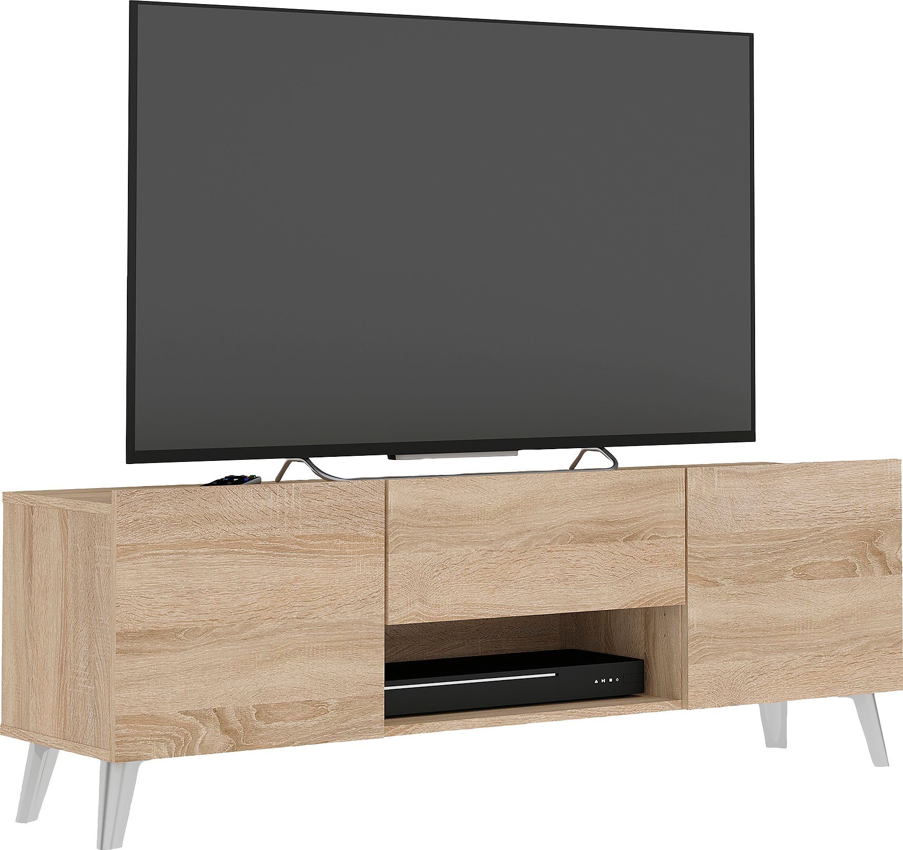 FMD Tv-meubel Brighton Breedte 140 cm