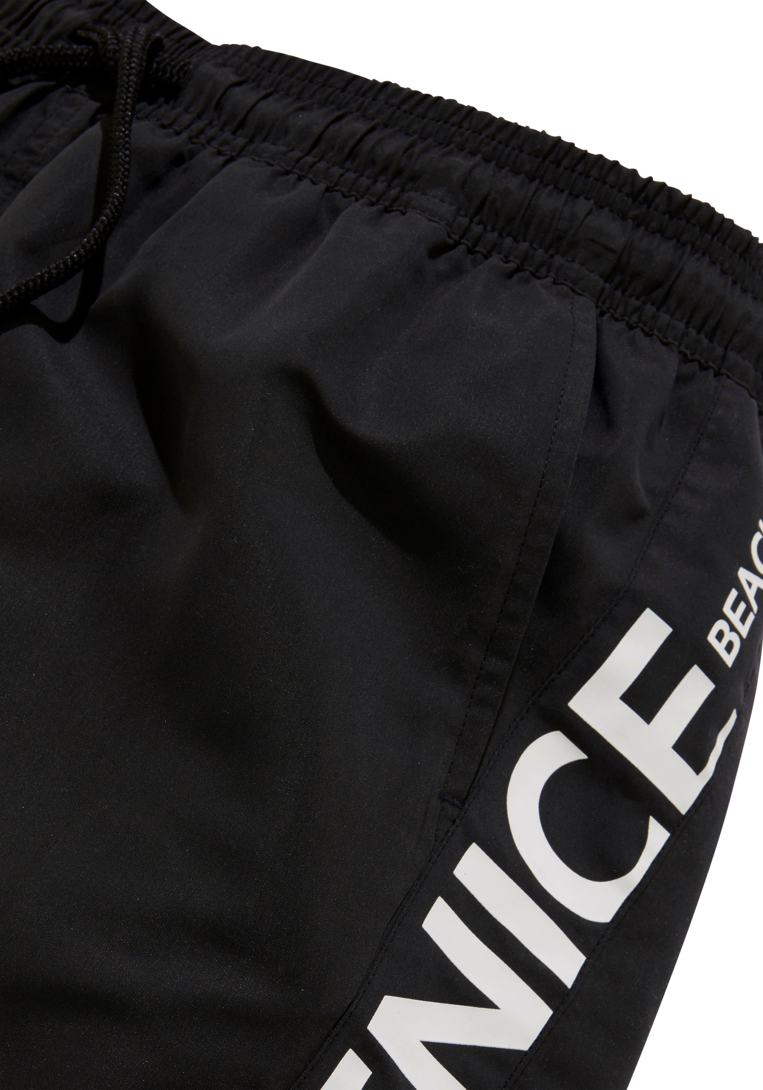 Venice Beach Zwemshort met groot merkopschrift