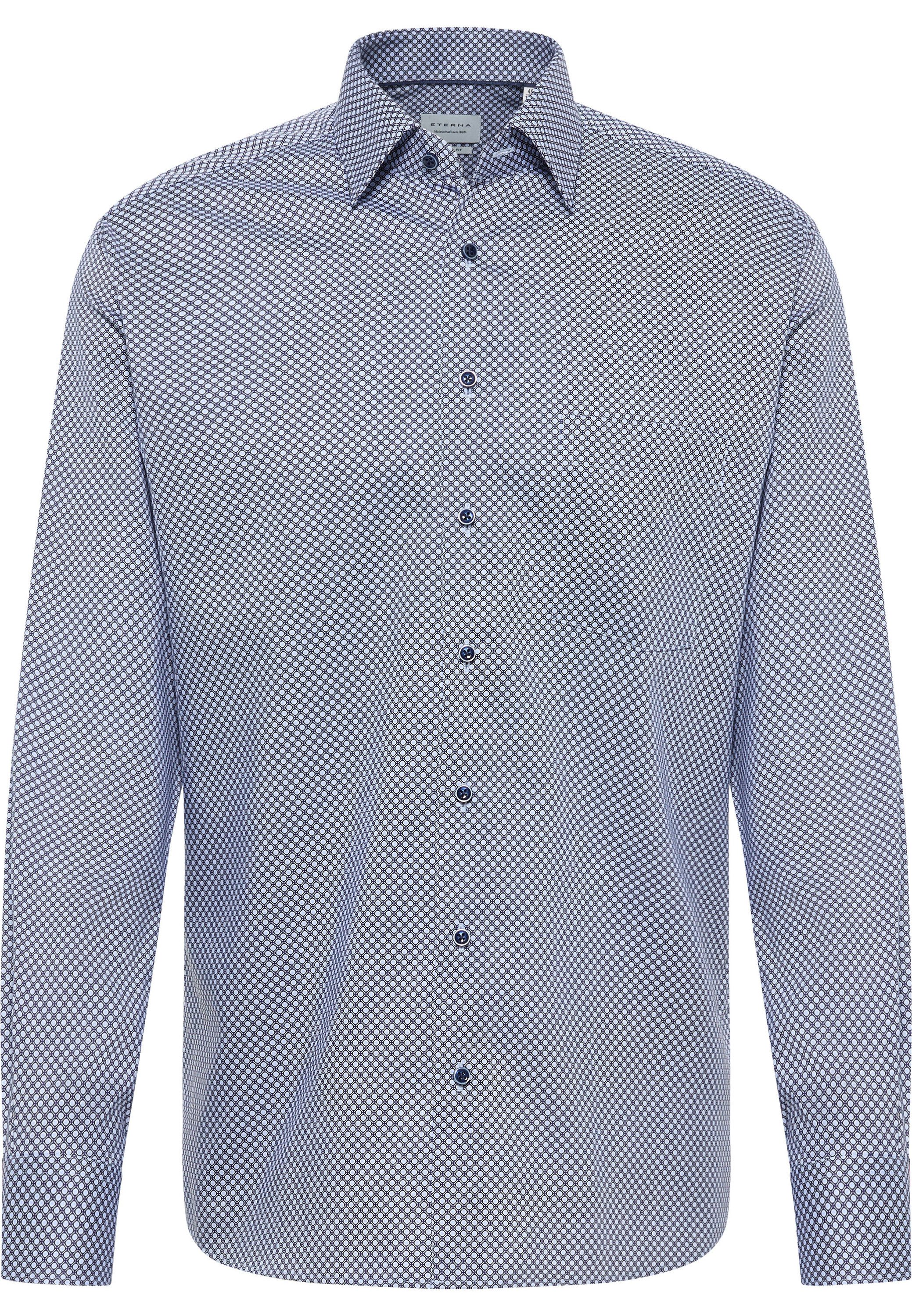 Eterna Overhemd met lange mouwen MODERN FIT NON IRON (strijkvrij)