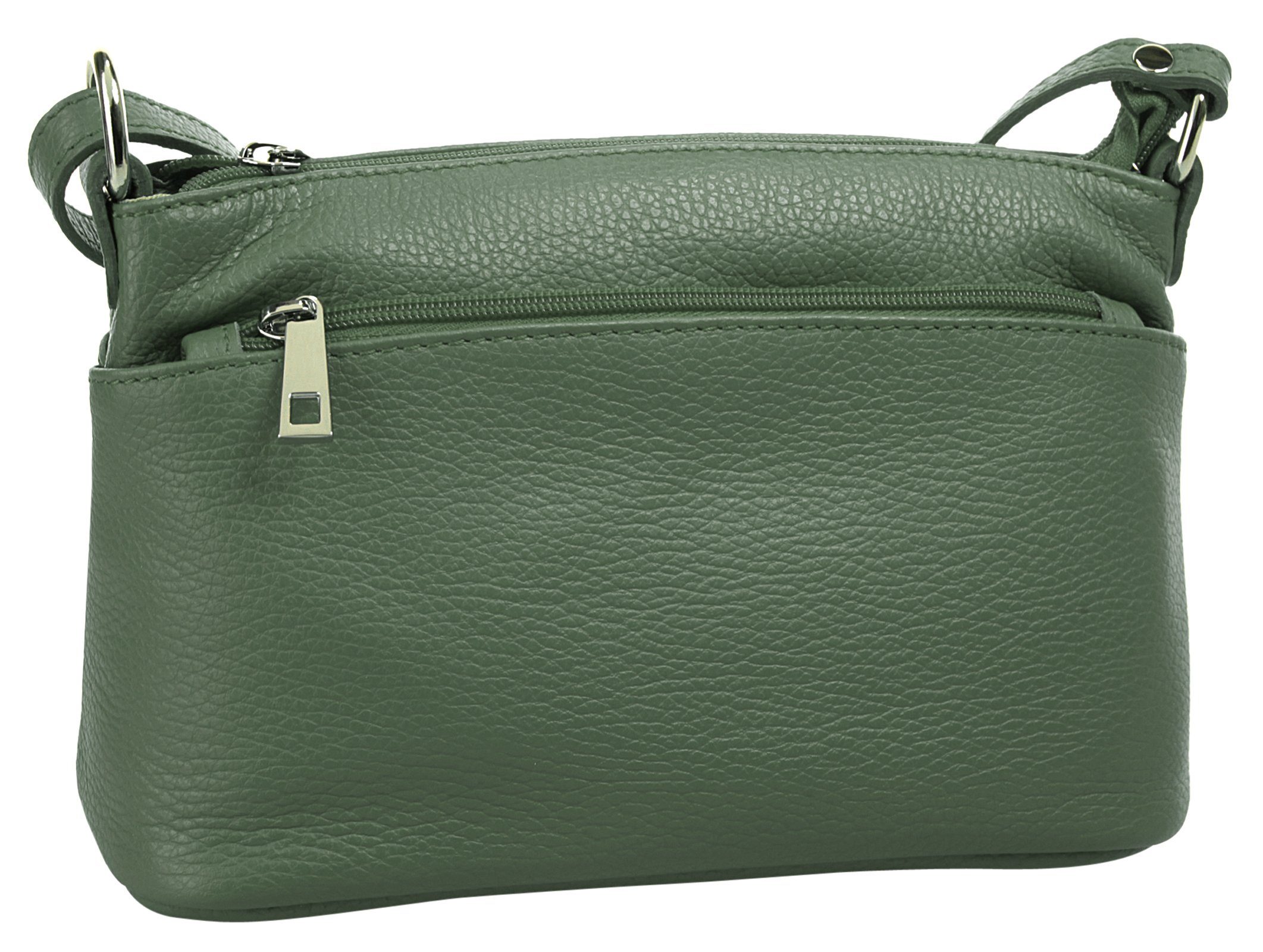 Cluty Schoudertas echt leer, made in italy