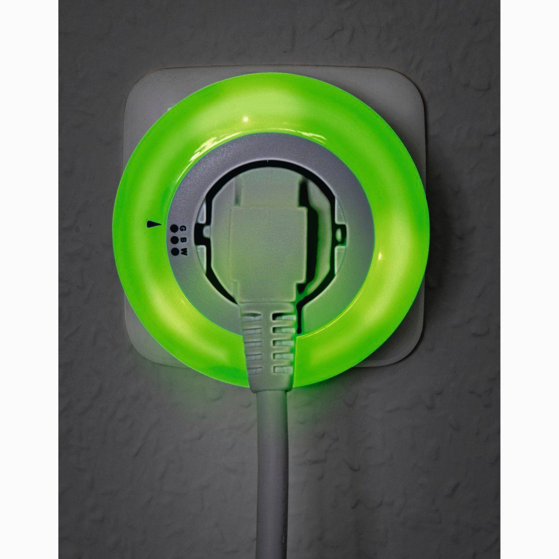Hama Led-nachtlampje LED nachtlampje met stekker, lichtsensor, aanrakingbescherming, 3 kleuren