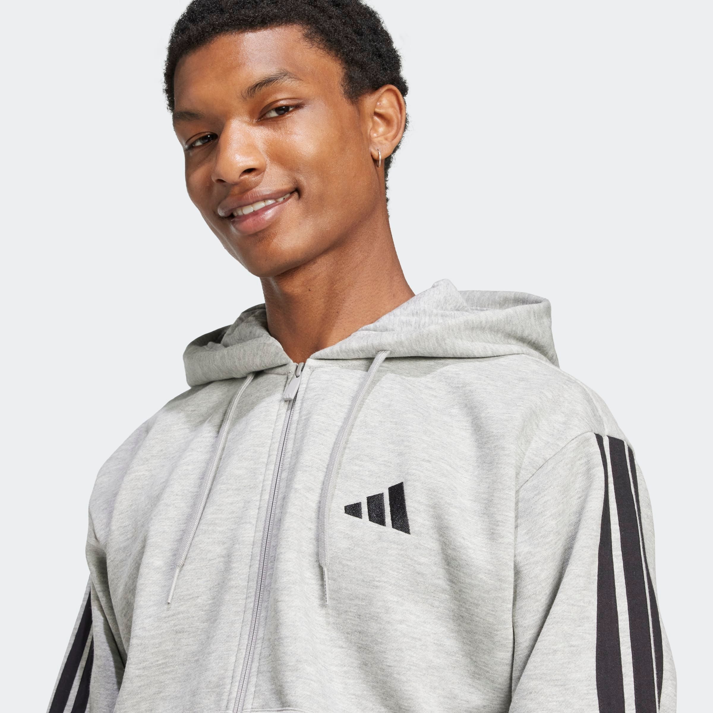 adidas Sportswear Sweatshirt M 3S FL FZ HD
