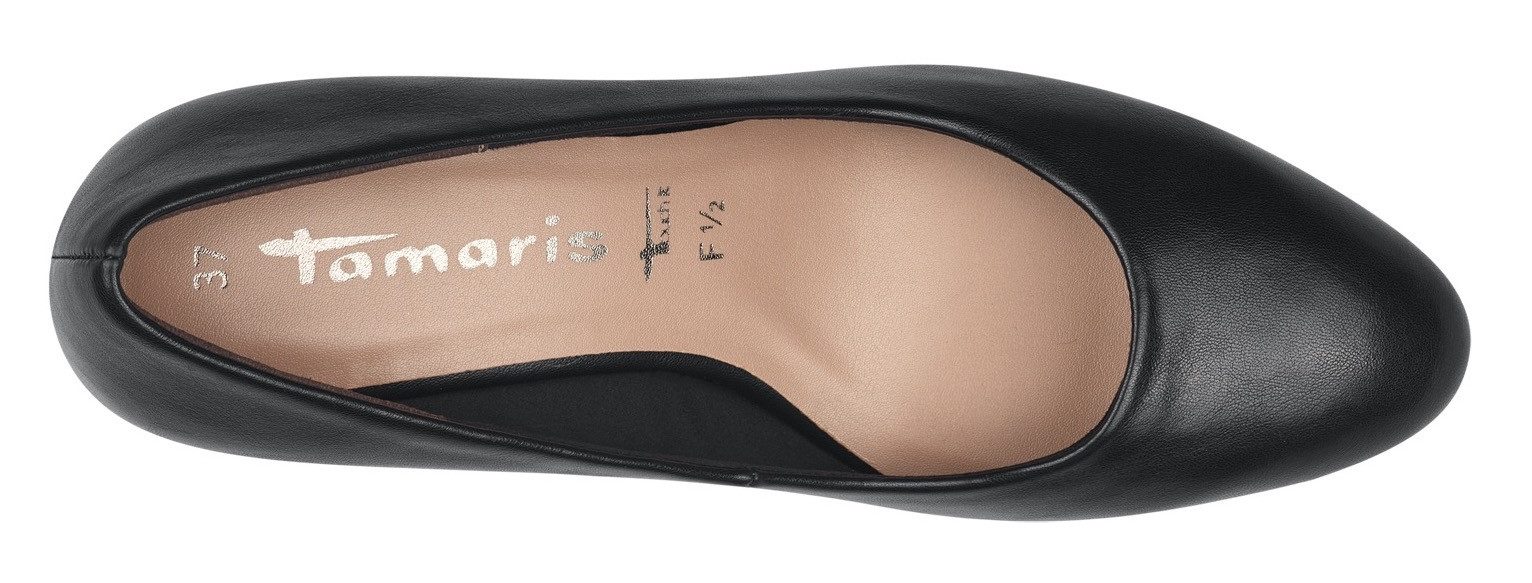 Tamaris Pumps , trechterhak, feestdag schoen, avondschoen in klassieke uitstraling