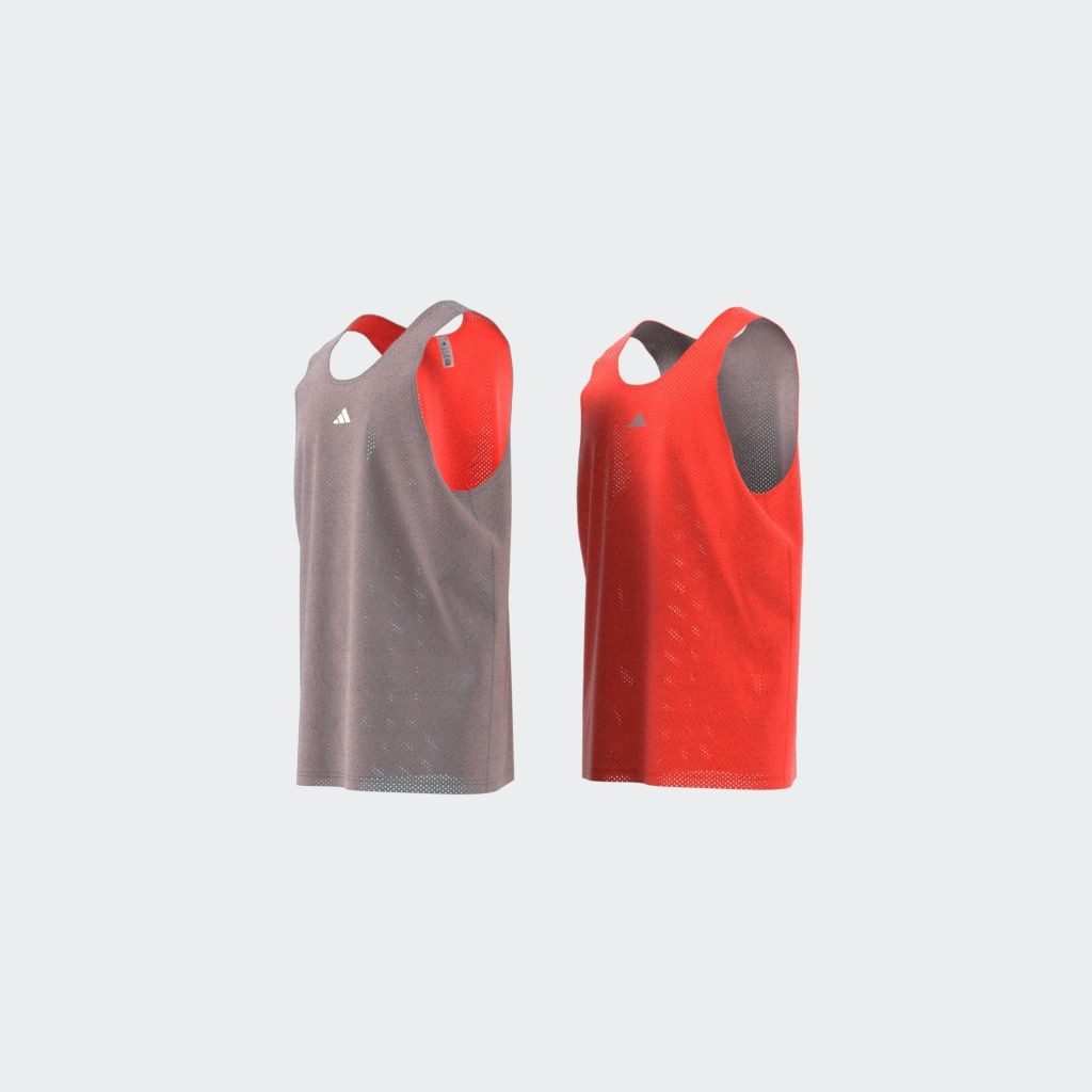 adidas Performance Mouwloos basketbalshirt SELECT WARMUP J