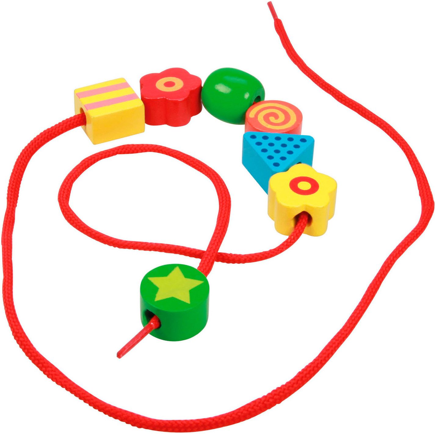 Lena® Knutselset Super beads houten rijgkralen FSC®- beschermt bos - wereldwijd