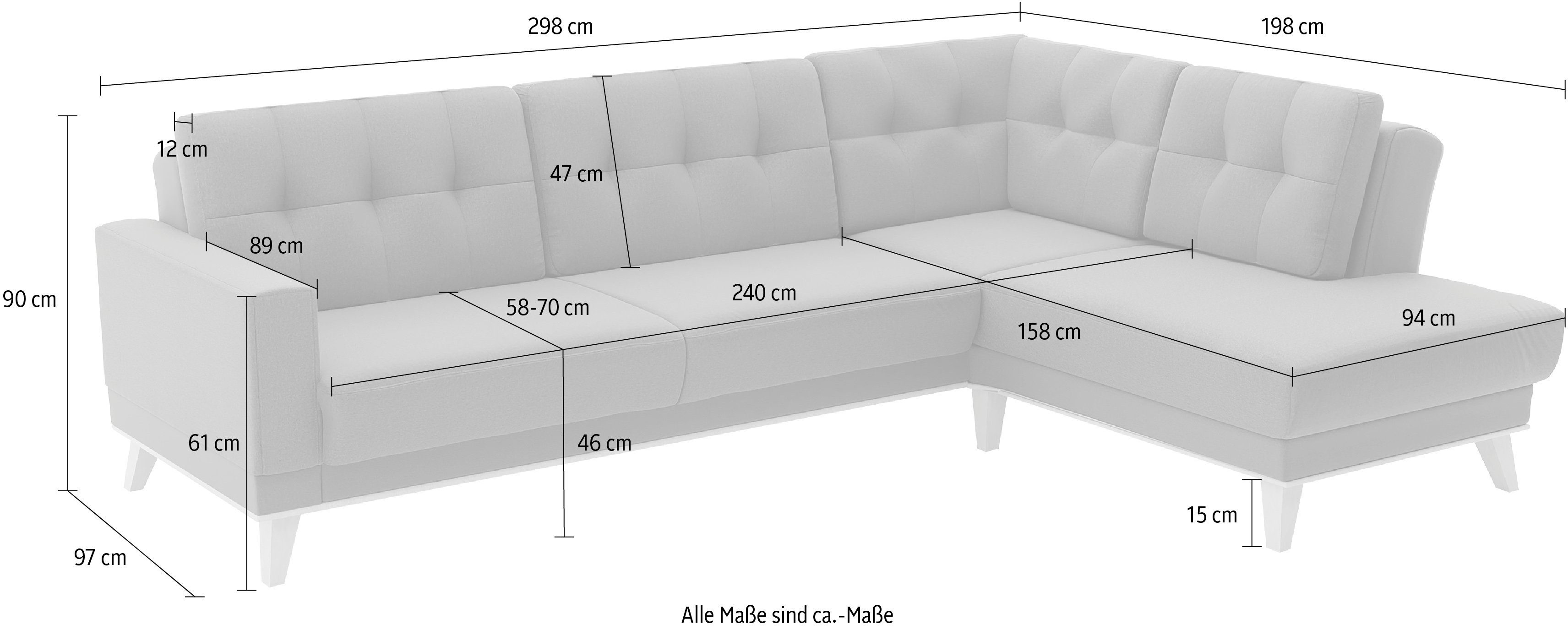 sit&more Hoekbank