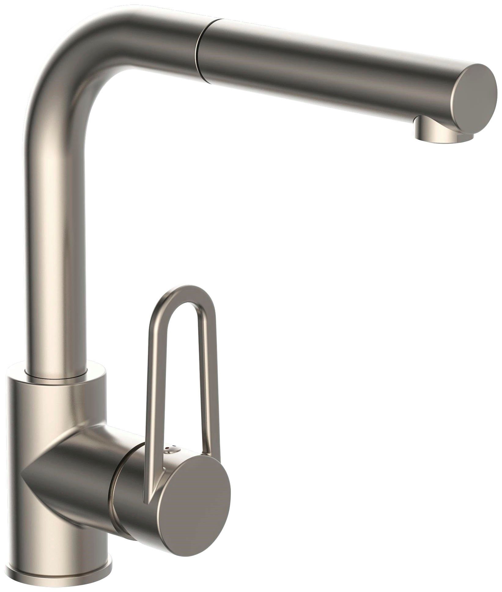 Schütte Gootsteen kraan Design met sproeikop, uittrekbaar, draaibaar, hoge druk