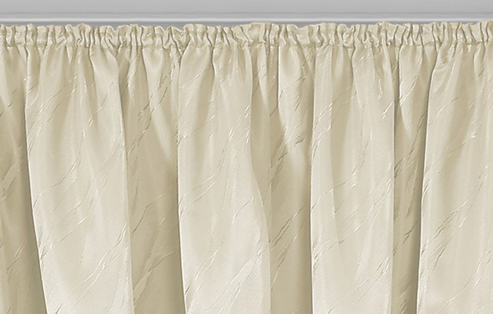 Weckbrodt Gordijn Linz Jacquard, ondoorzichtig, edele glans, met raffhouder, gordijn, store (1 stuk)