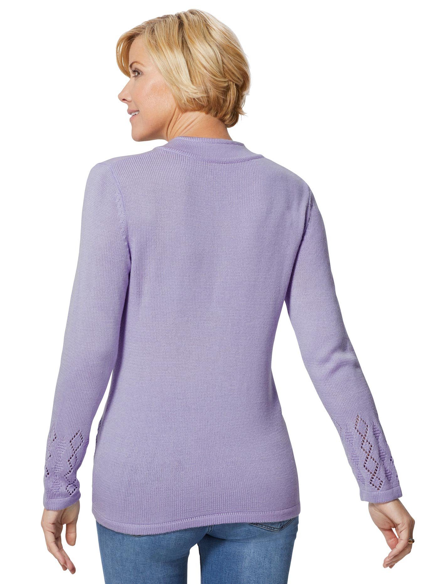 Classic Basics Trui met staande kraag Trui