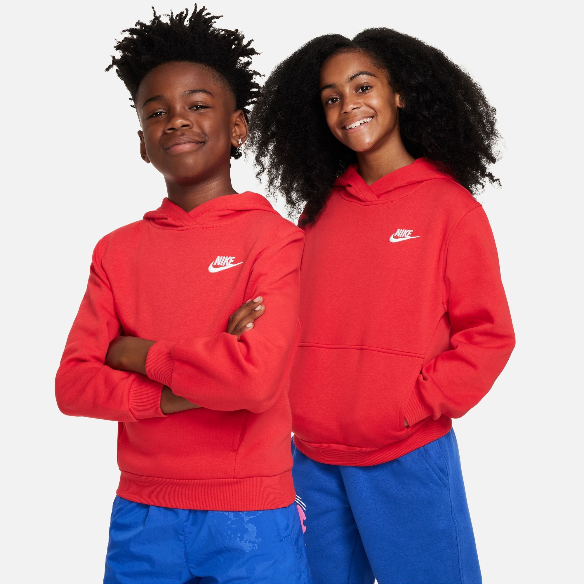 Nike Sportswear Hoodie CLUB FLEECE BIG KID'S PULLOVER HOODIE