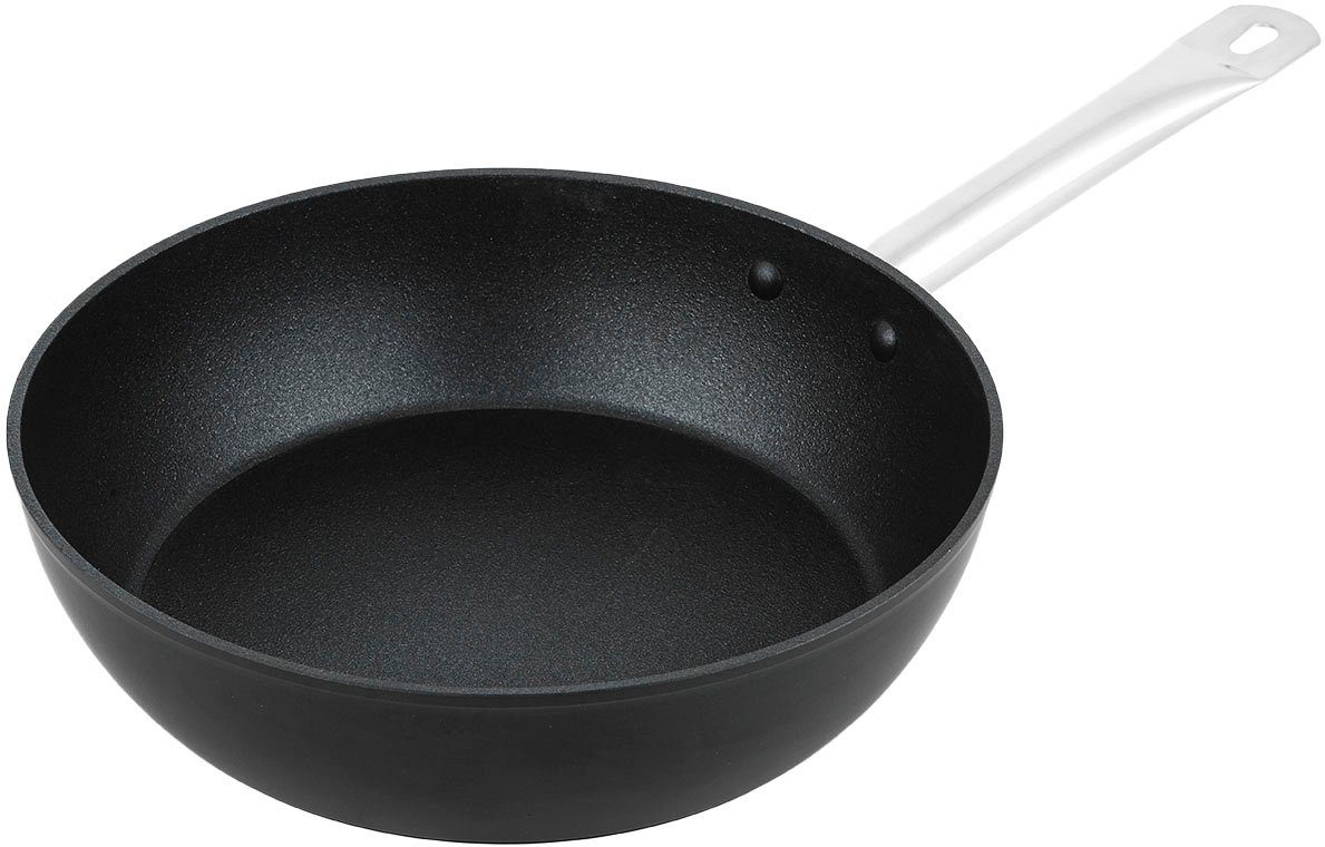 CS-Solingen Hapjespan Stallaris hapjespannen maat Ø 32 cm x 8 cm zwart