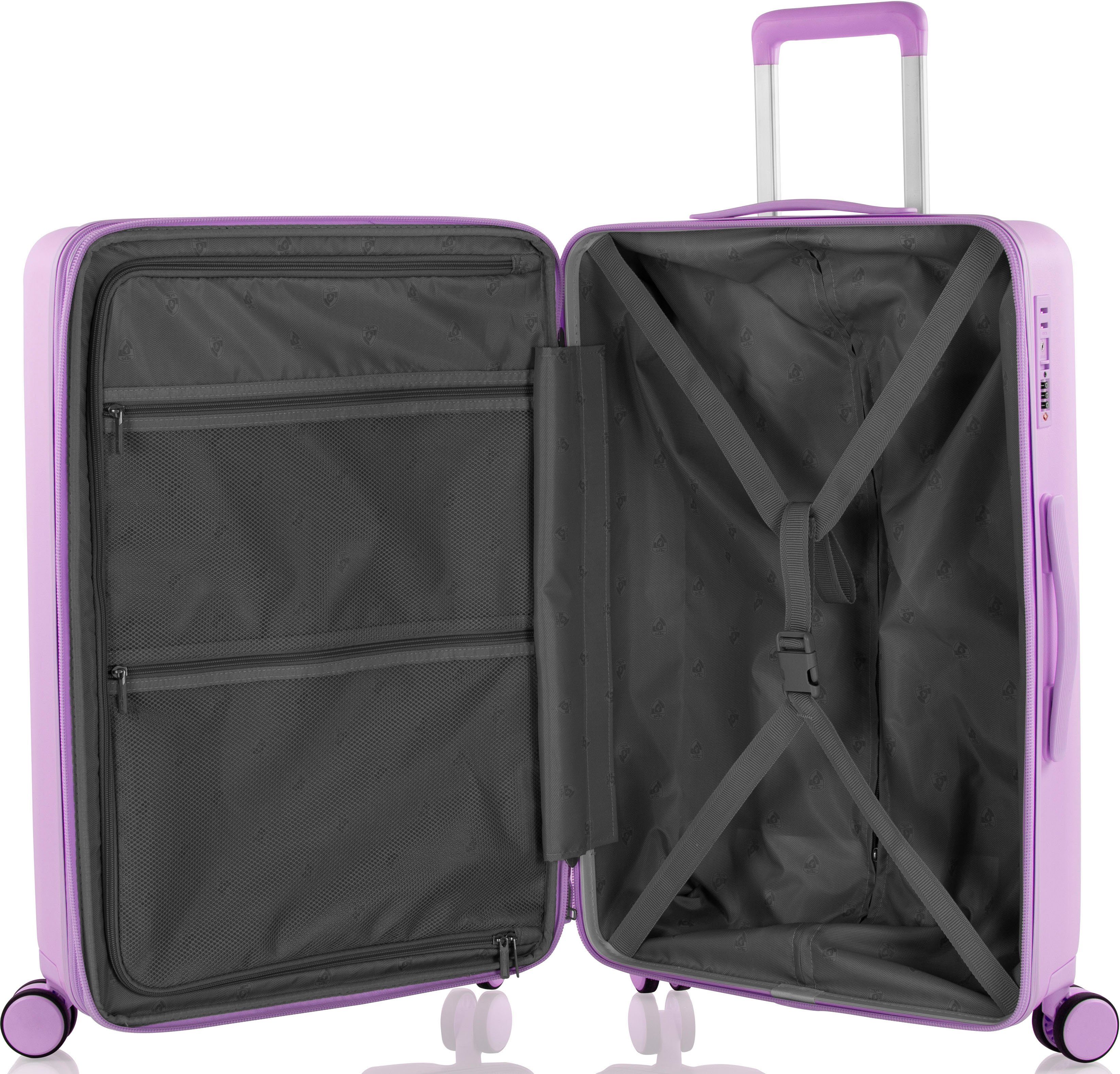 Heys Hardshell-trolley Pastel in verschillende kleuren en maten x Joachim Llambi handbagage-koffer TSA-slot volumevergroting