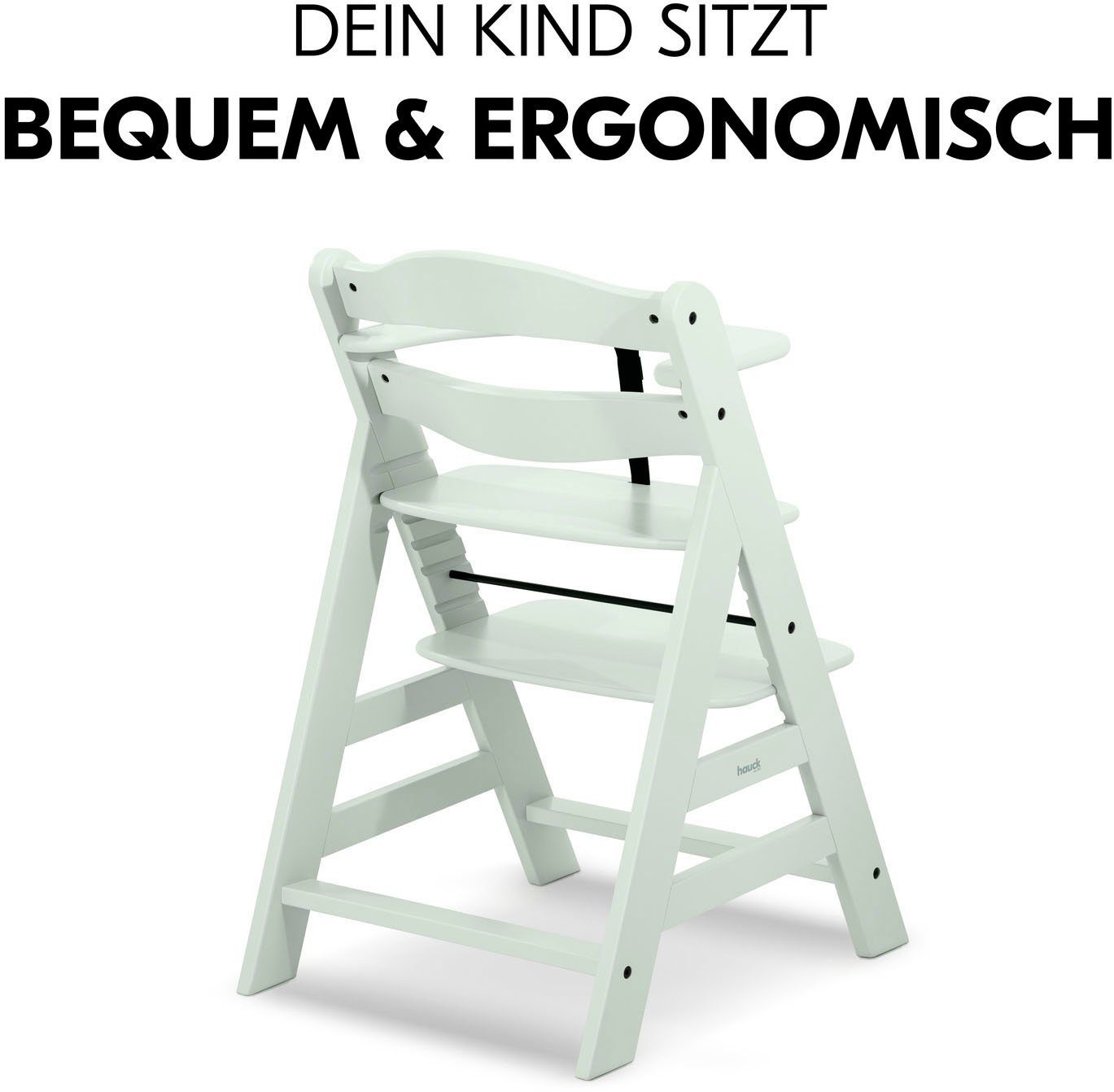 Hauck Kinderstoel Alpha+, Mint FSC®- beschermt bos - wereldwijd