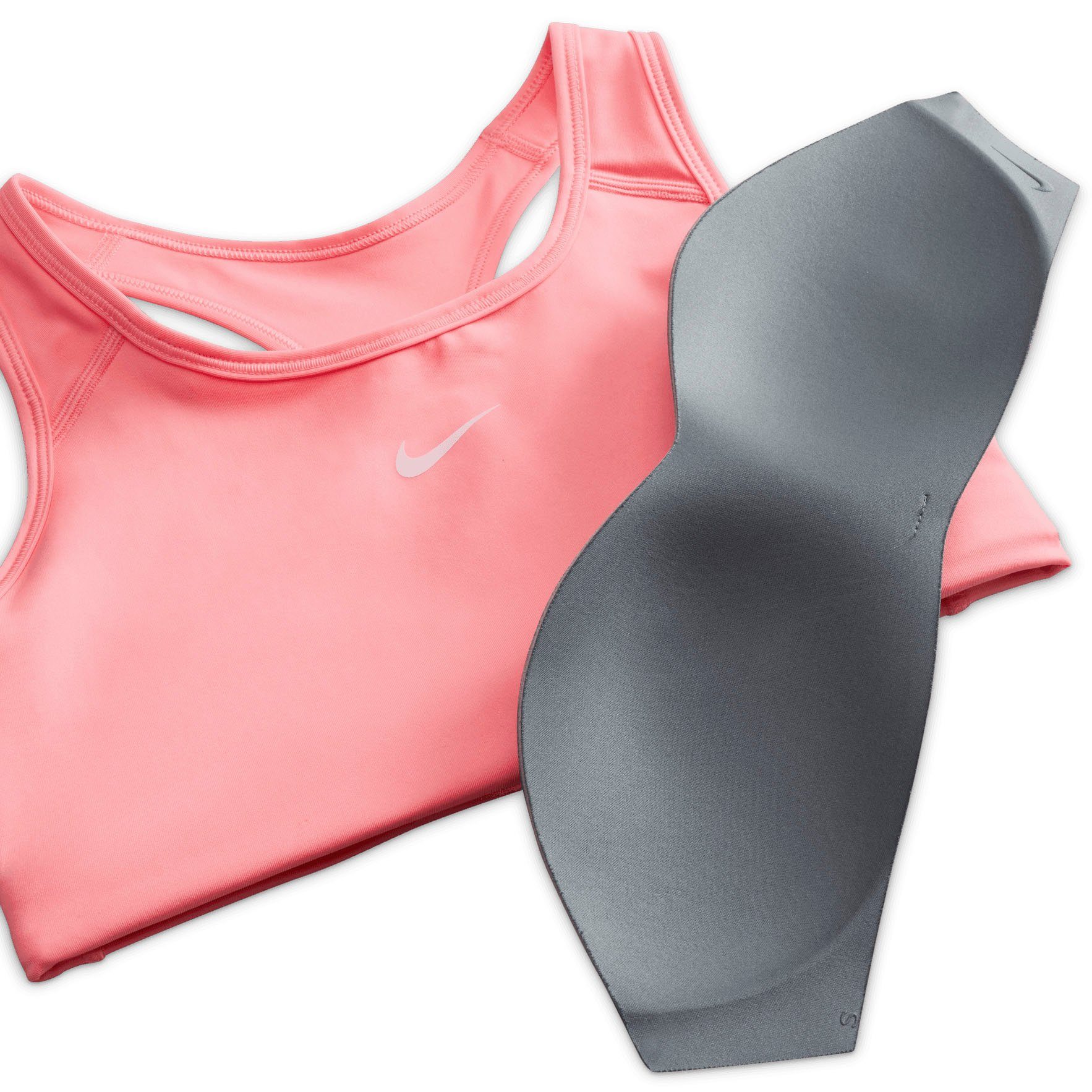 Nike Sport-bh Dri-FIT Swoosh Women's Medium-Support 1-Piece Pad Sports Bra