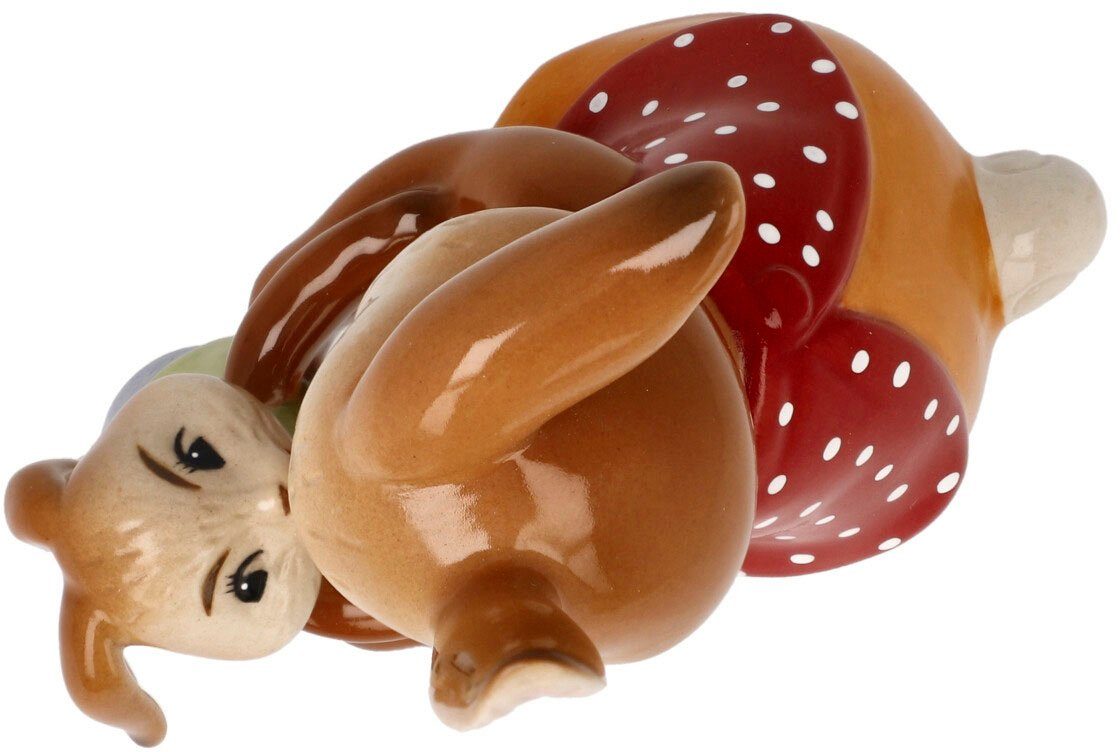Goebel Paashaas Klein Schat Verzamelfiguur, konijn moeder met konijn kind (1 stuk)