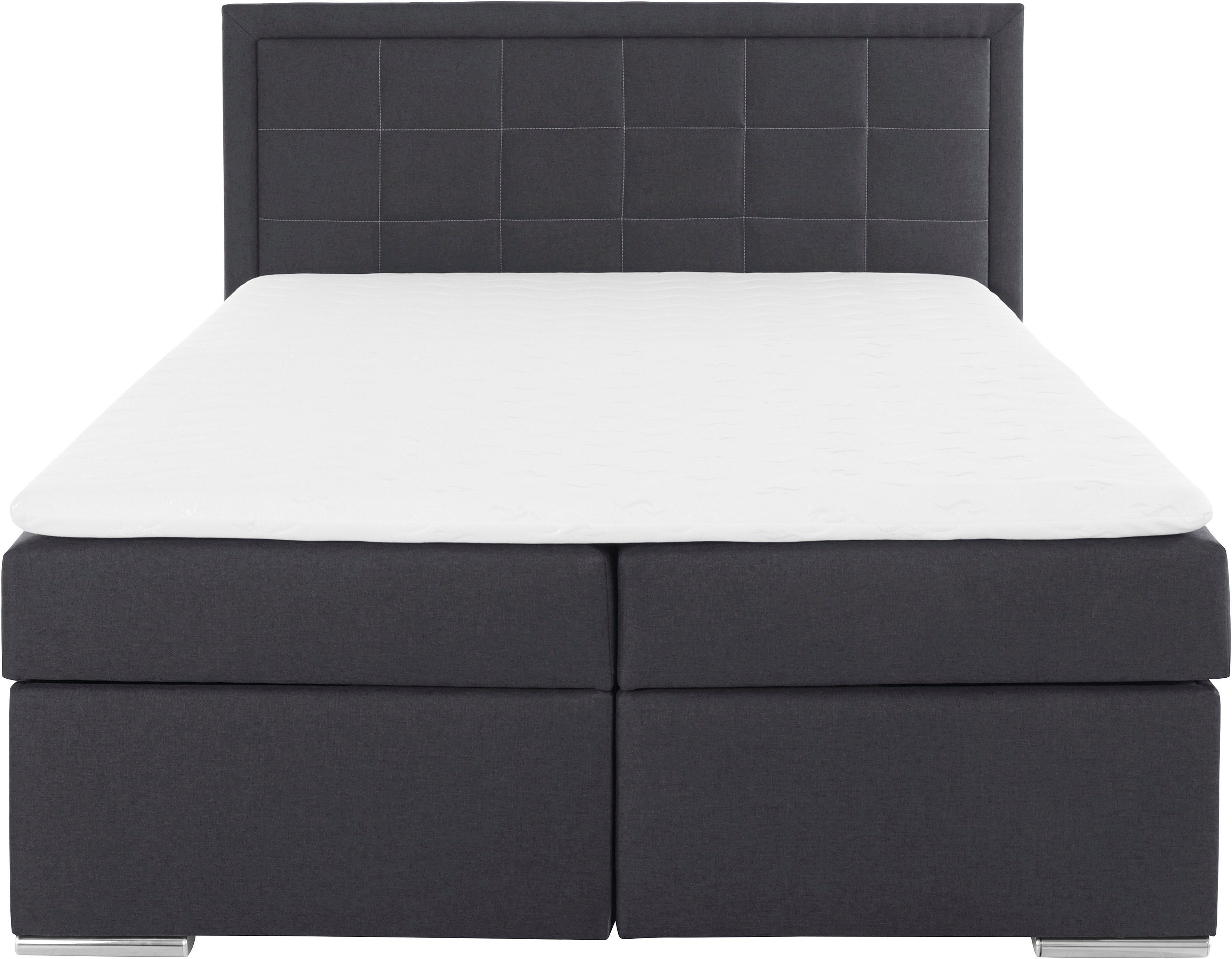 COLLECTION AB Boxspring "Athena", OTTOs keuze, topseller optioneel met bedlade inclusief topper bij uitvoering met matras, in hardheden h2, h3, h4