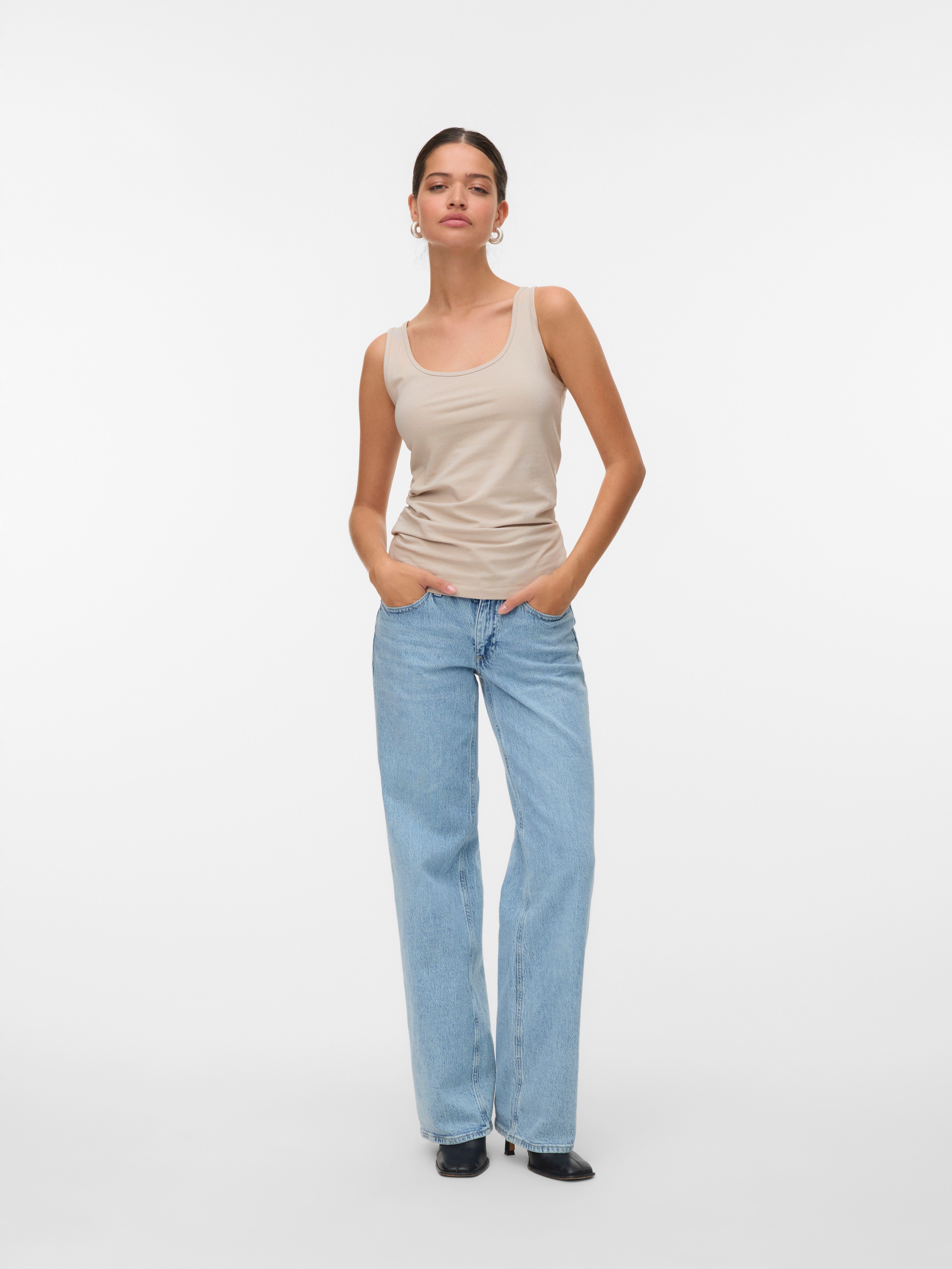 Vero Moda Tanktop VMLULU LONG TANK TOP JRS GA NOOS