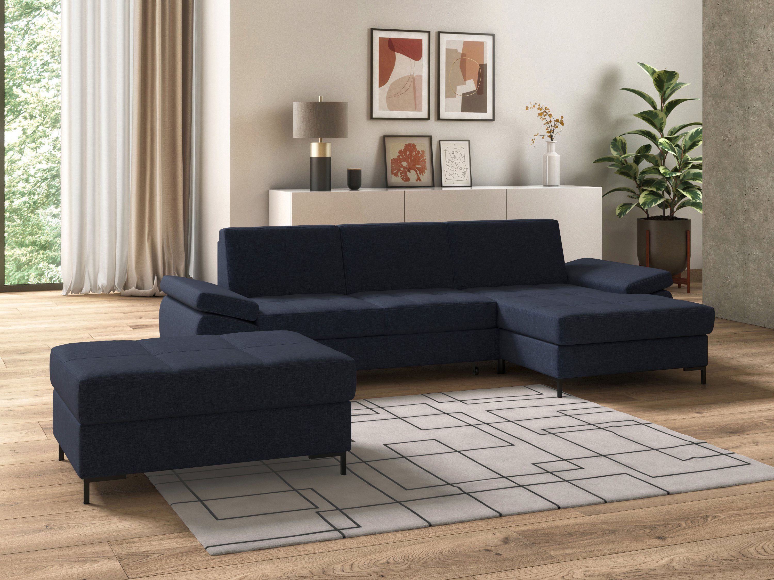 DOMO collection Hocker Capelo inclusief binnenvering