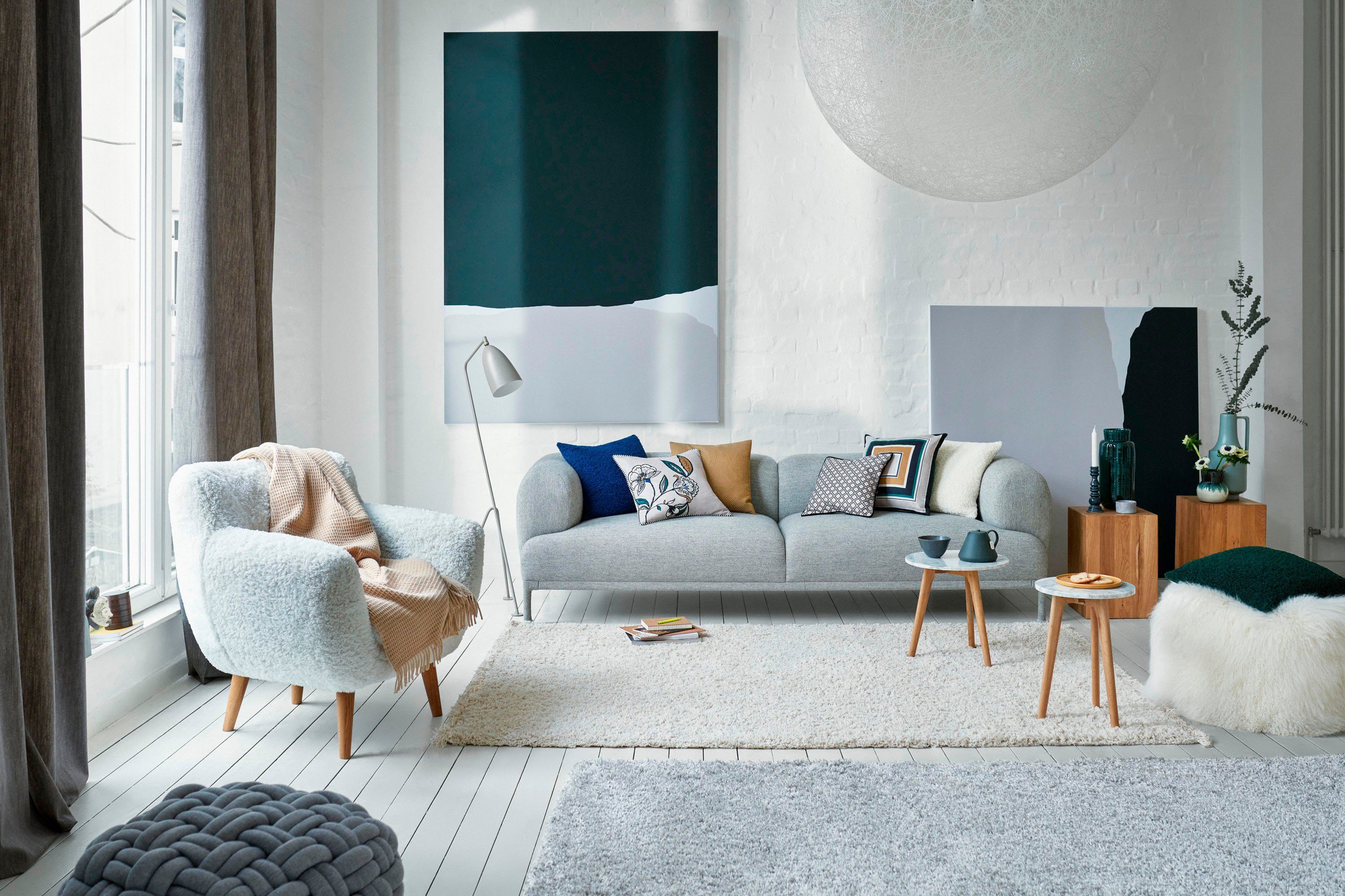 Esprit Sierkussen Teddy in fluffy teddy-look, omkeerbare kussenhoes zonder vulling(1 stuk)