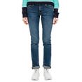 q-s designed by slim fit jeans catie slim in karakteristiek 5-pocketsmodel blauw