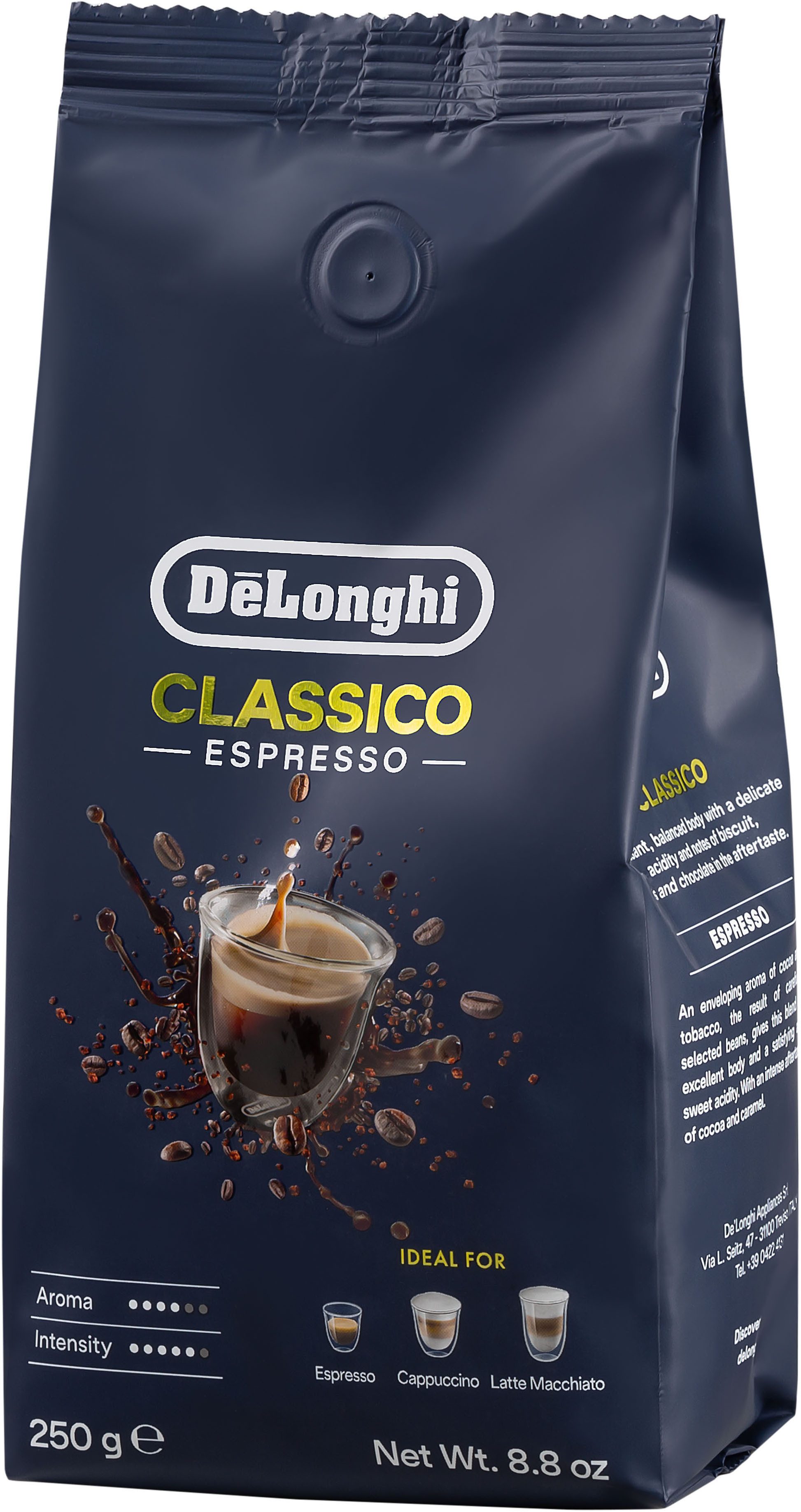 De'Longhi Volautomatisch koffiezetapparaat PrimaDonna Class ECAM550.65.SB - Perfect melkschuim, Roestvrij staal