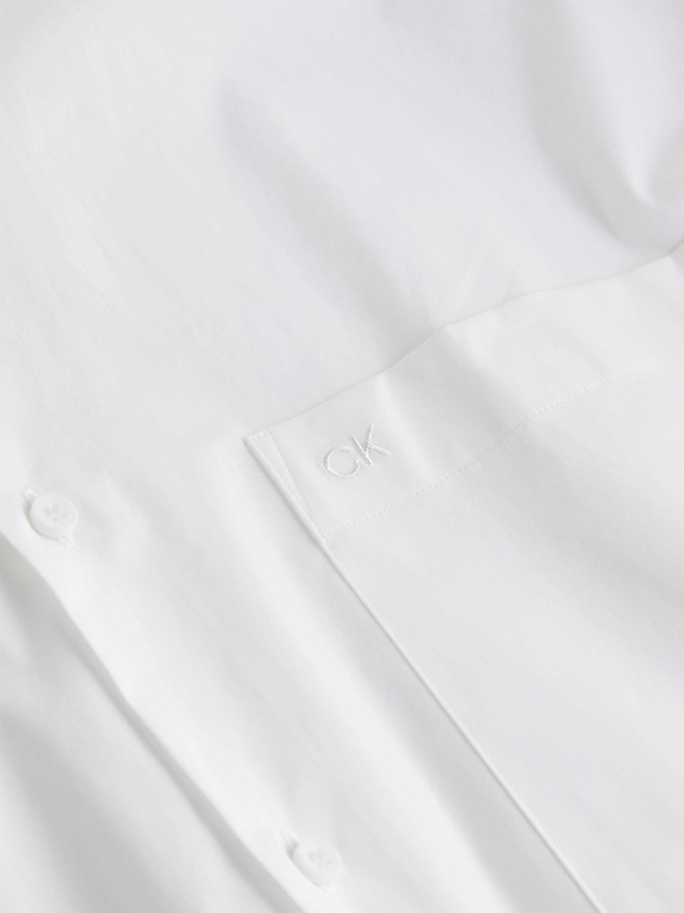 Calvin Klein Overhemd met korte mouwen POPLIN MODERN S S POCKETS SHIRT