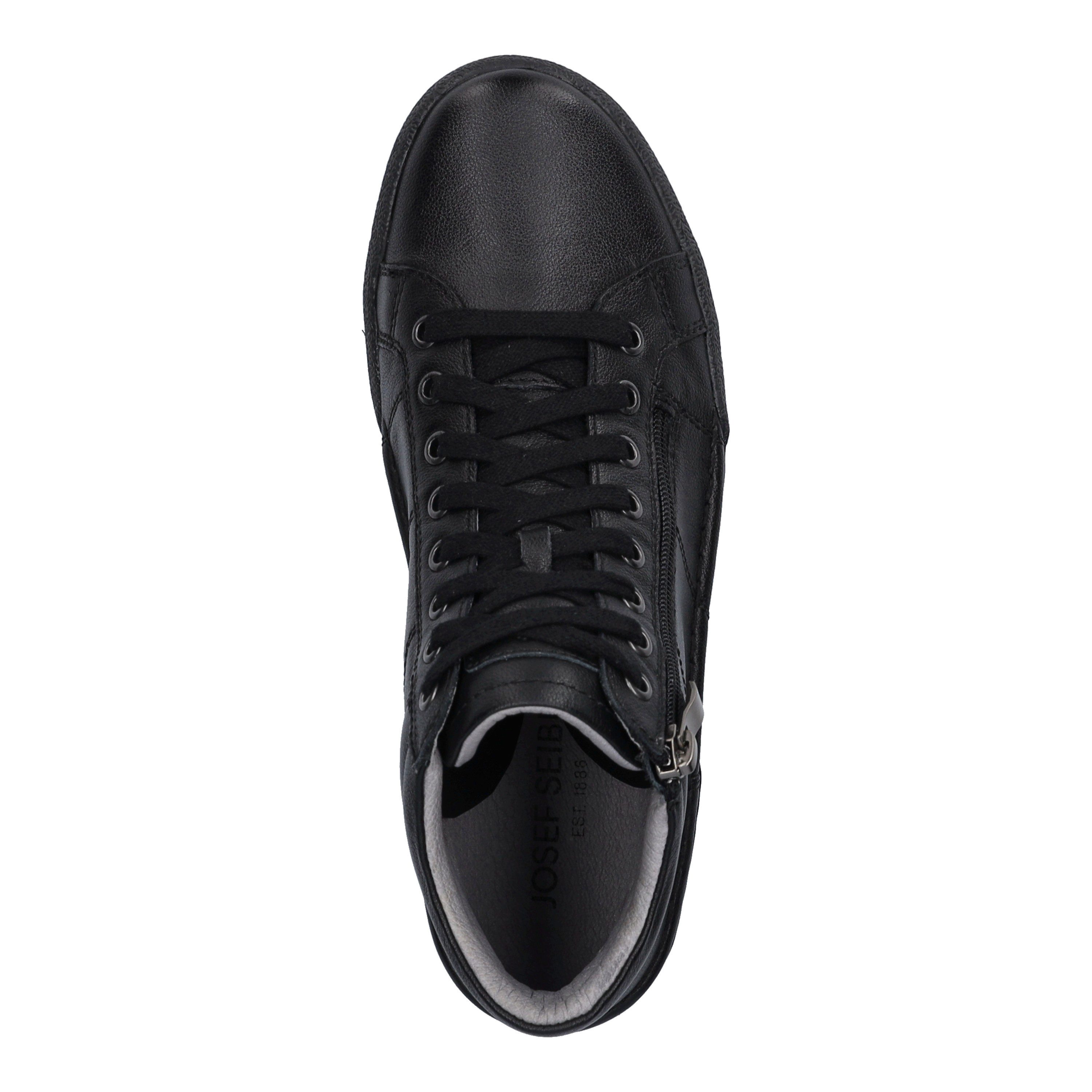 Josef Seibel Sneakers Claire 11 Veterschoenen, high top sneaker, comfortschoen met leren binnenzool